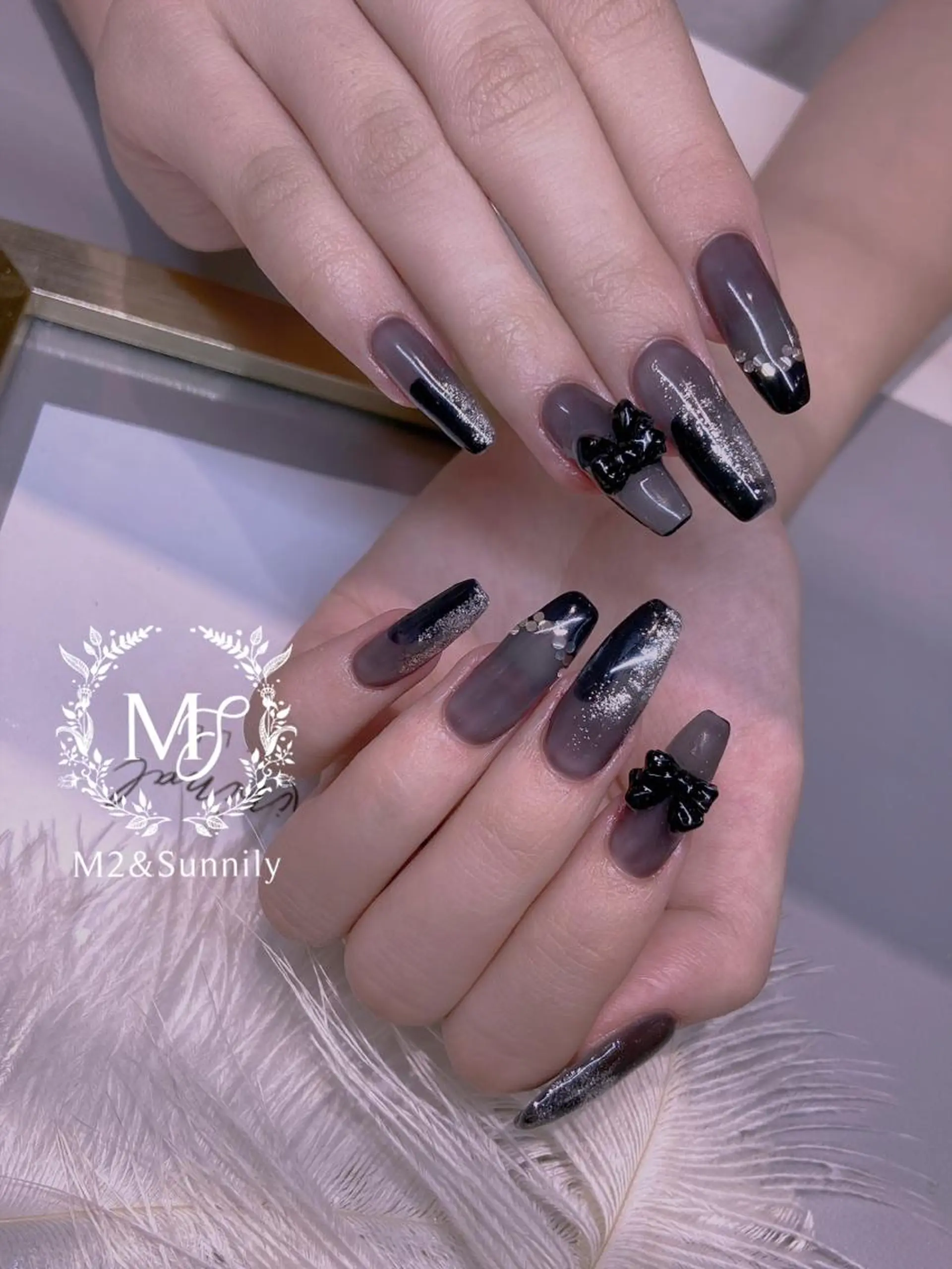 ネイル 長さだし専門店 M2　rikaのネイルデザイン