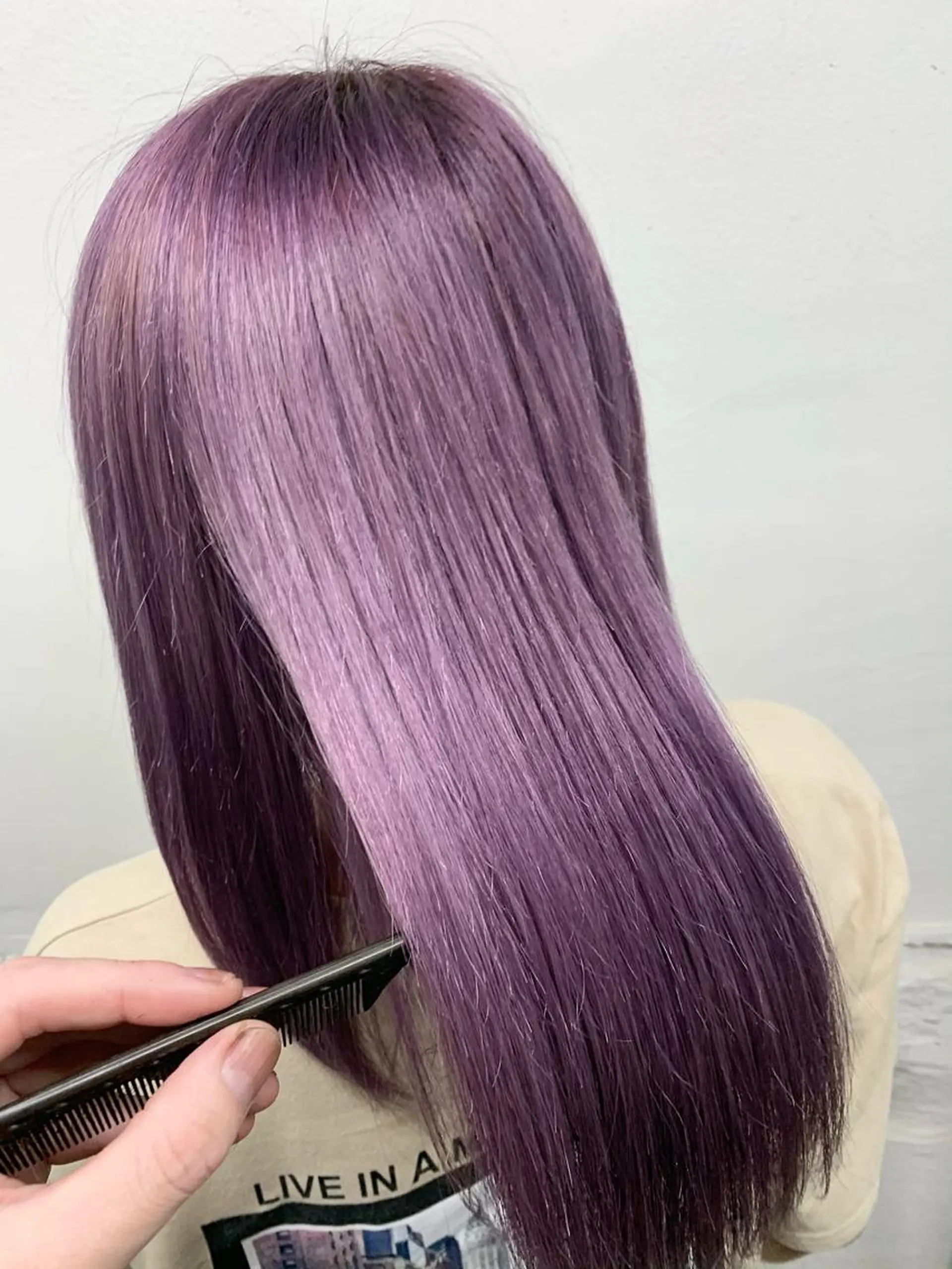 ロング カラー ヘアアレンジ トリートメント ヘアカラー 🎨カラー満足度 500%💫ヅル💫のヘアスタイル