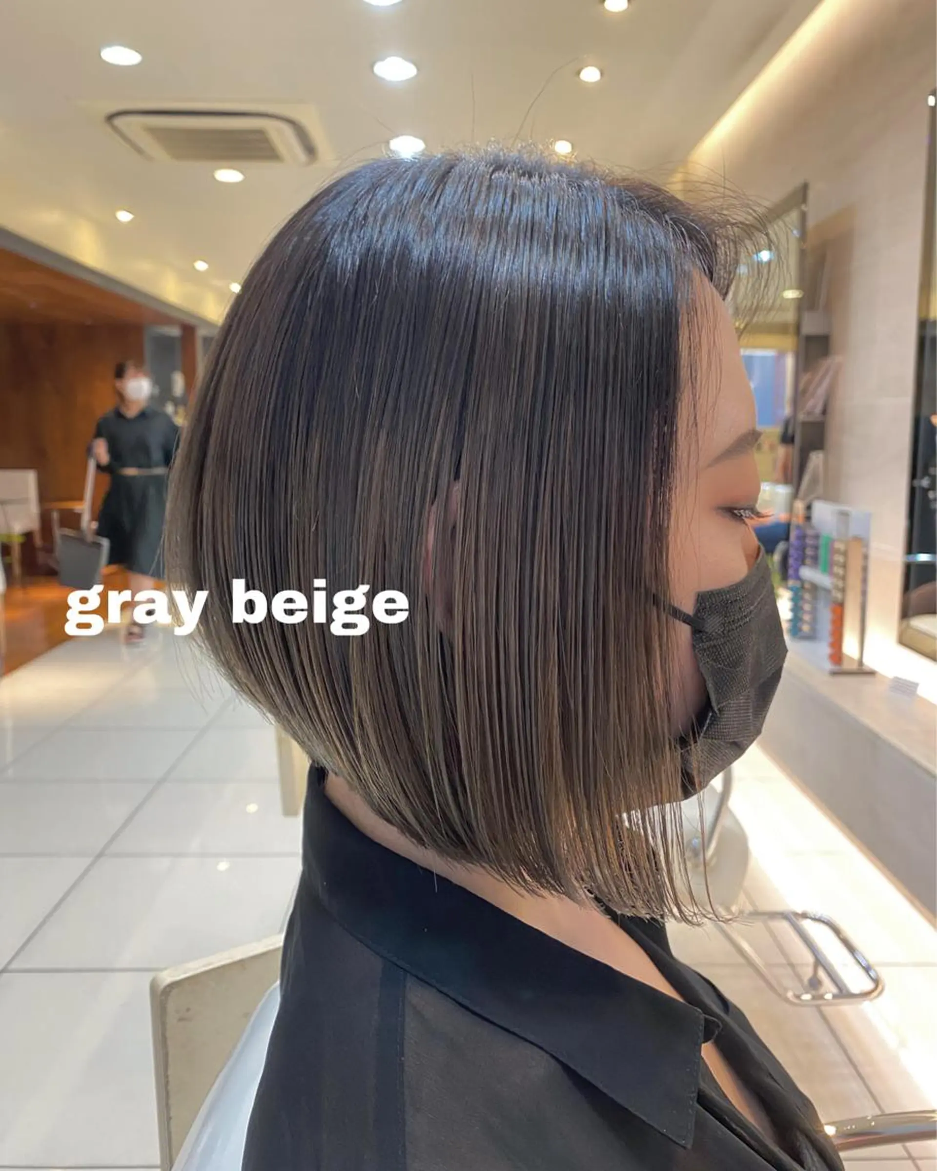 ショート 前下がりボブ ボブ sea's所属・ヒラカホ/矢場町/ ブリーチ/似合わせのヘアスタイル