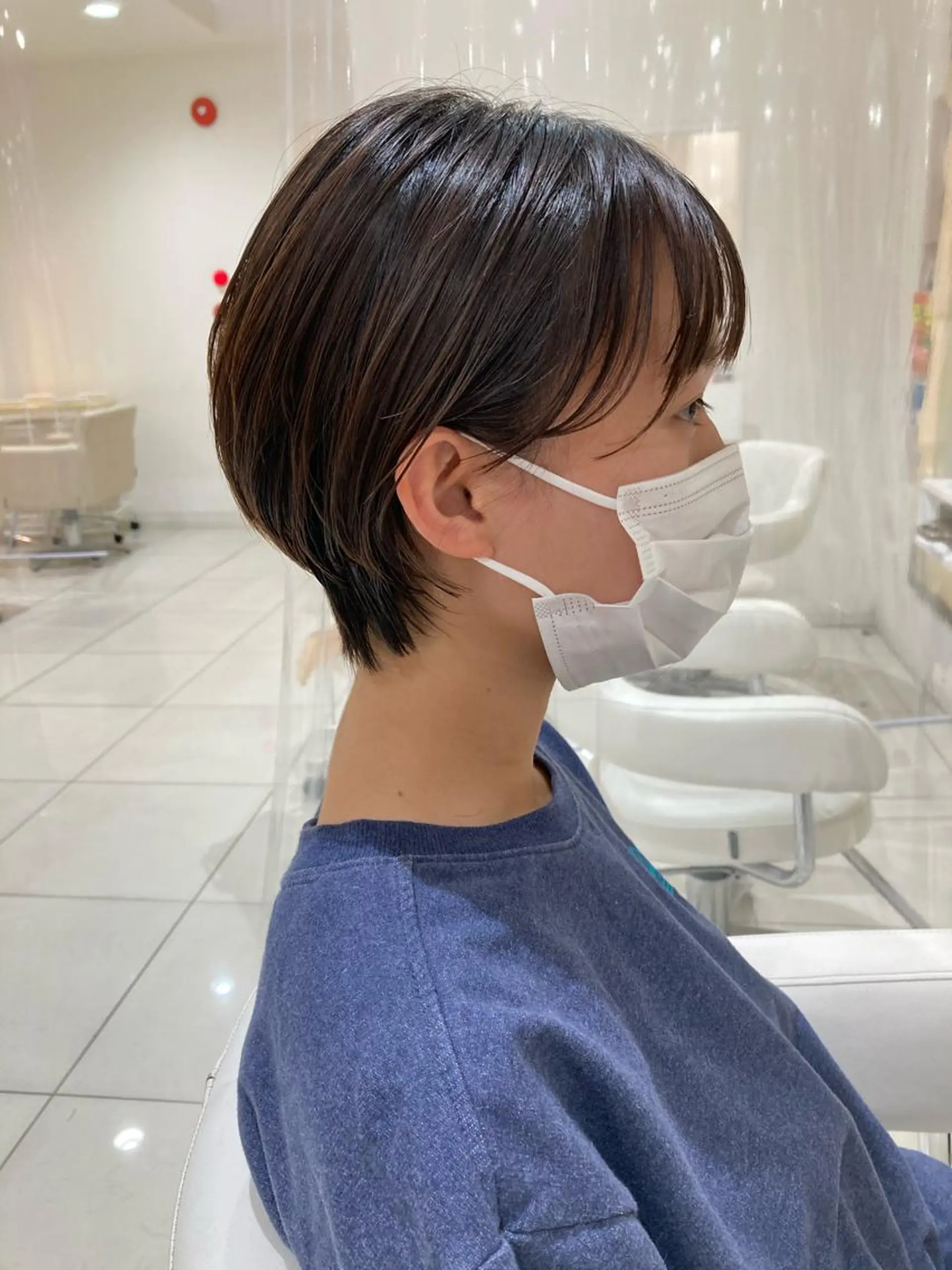 ショート ショートヘア 田中 あかねのヘアスタイル