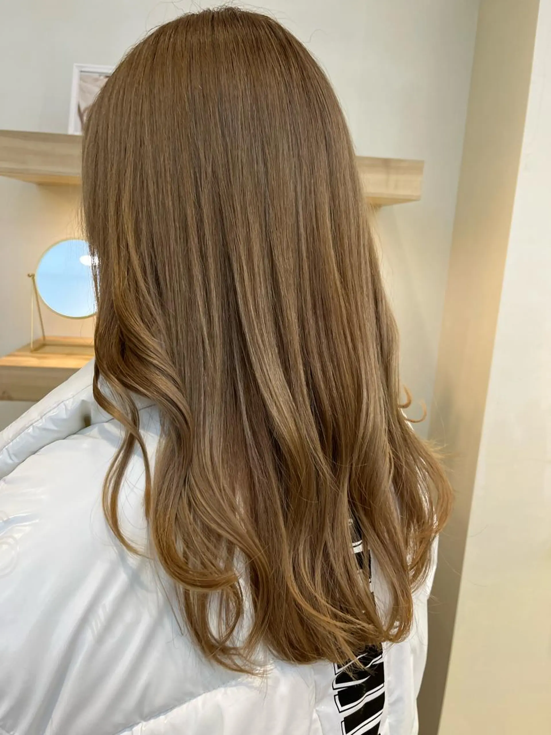 ロング カット トリートメント コテ巻き風パーマ🫧 麻尋のヘアスタイル