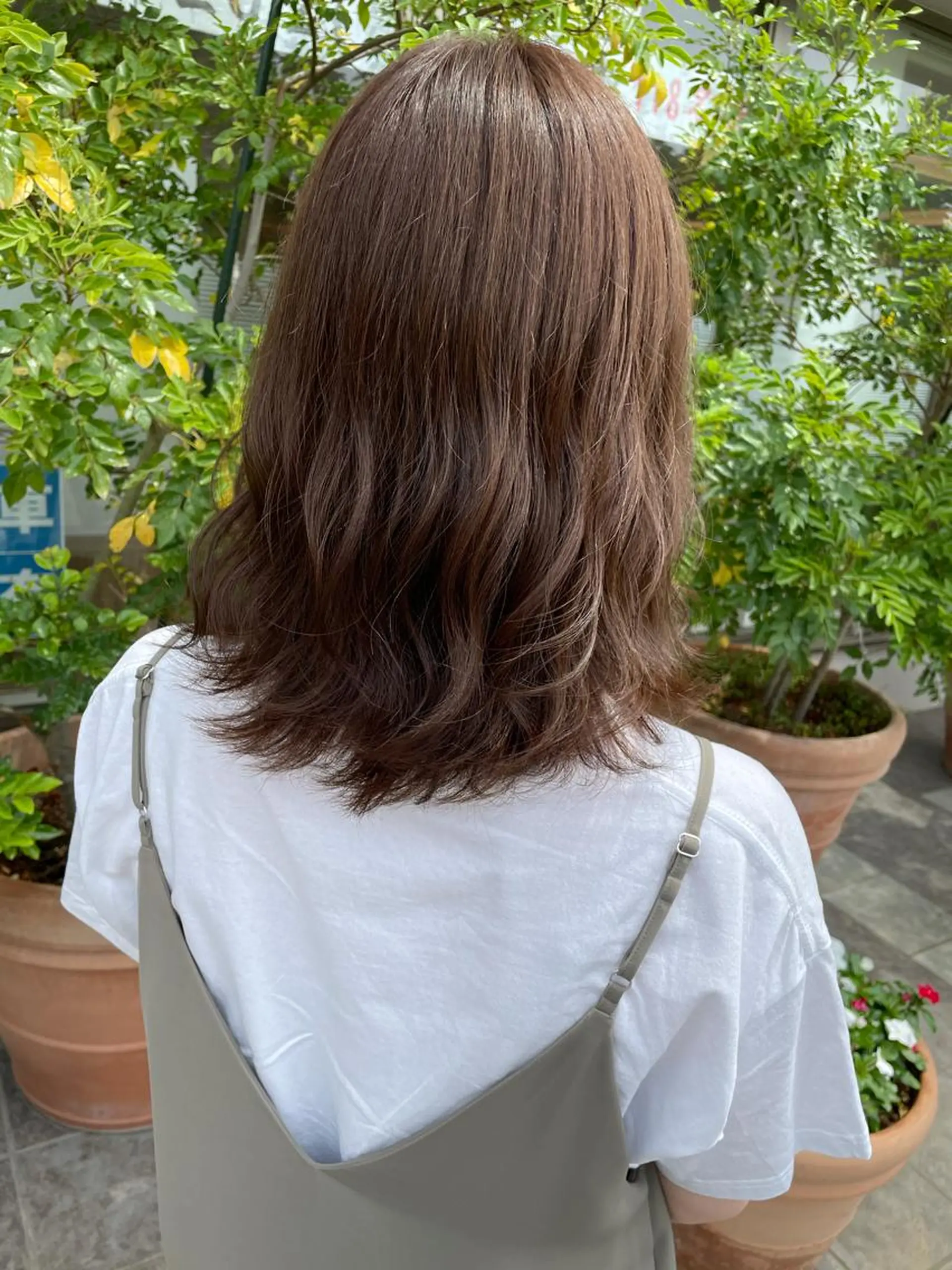 ミディアム カラー 髪質改善美容室Lust所属・美容室Lust💚 嶋崎　鷹のヘアスタイル