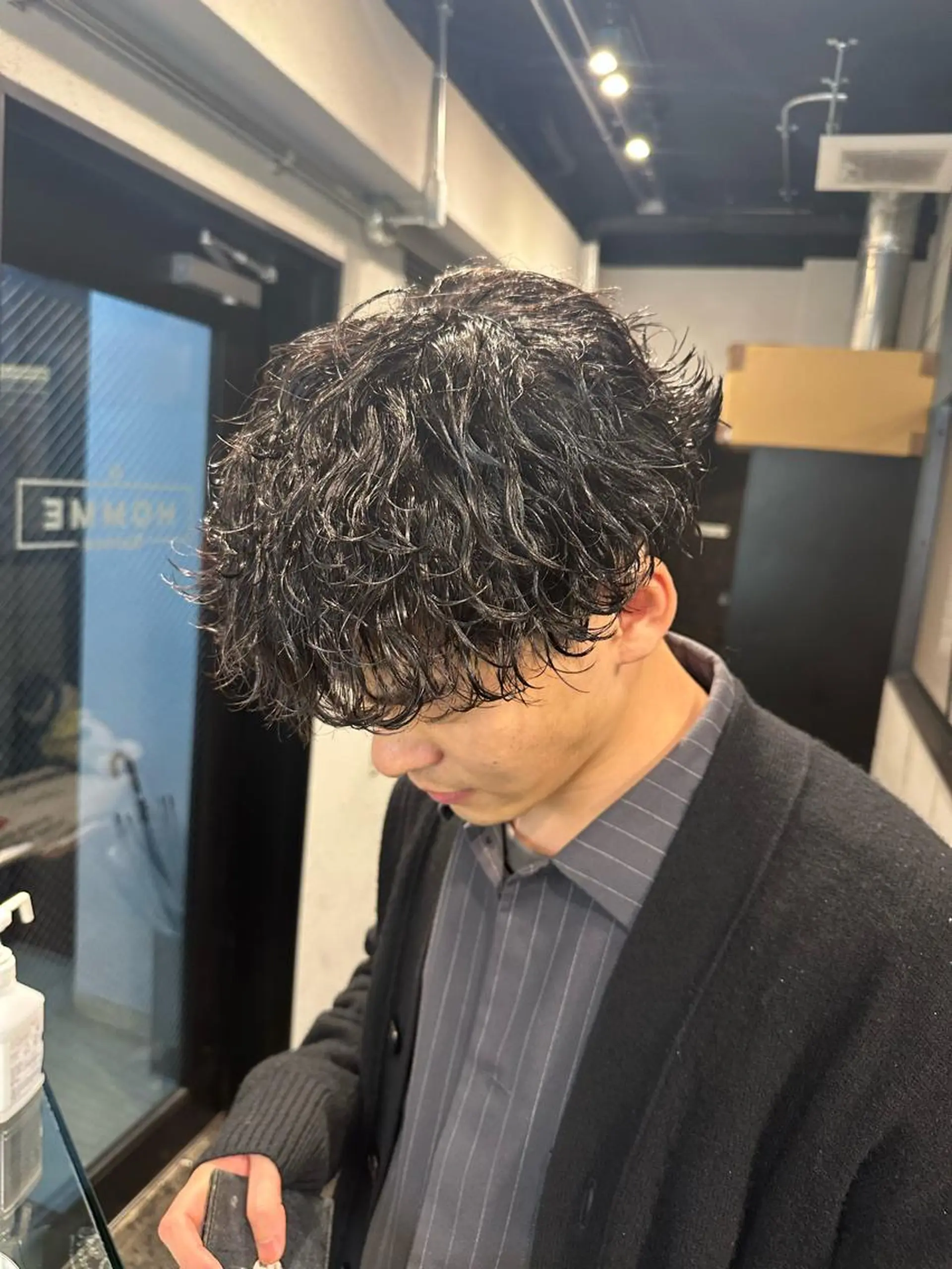 メンズ メンズパーマ 波巻きパーマ カット パーマ トリートメント ツイスパ/メンズ パーマ/歩夢のヘアスタイル