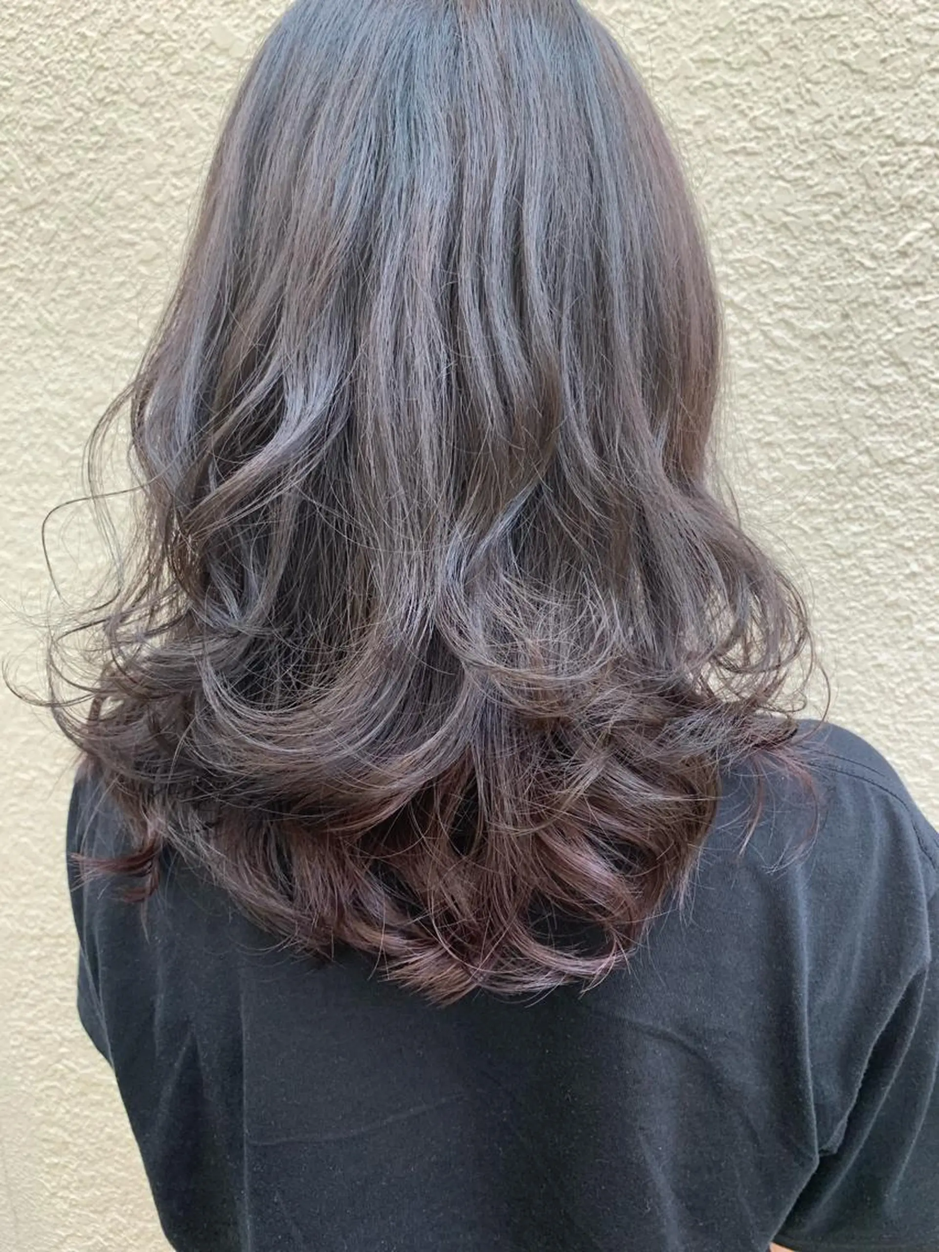 ロング カラー アッシュ グレージュ インナーカラー ラベンダーカラー ラベンダーアッシュ カット ヘアカラー トリートメント Sachiko ❤︎‬Pressのその他イメージ