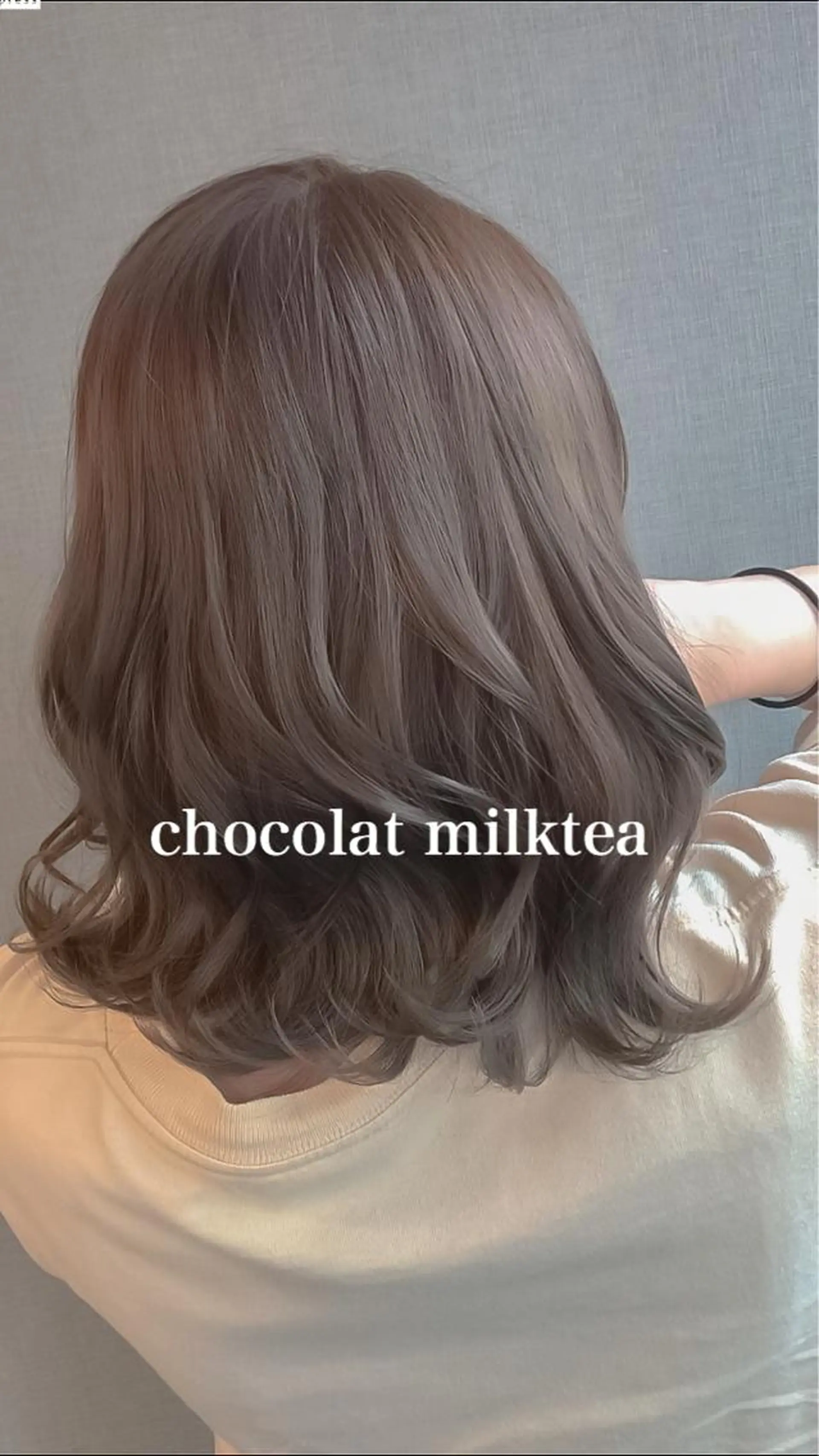 ミディアム カラー Selenehair 三条本店のヘアスタイル