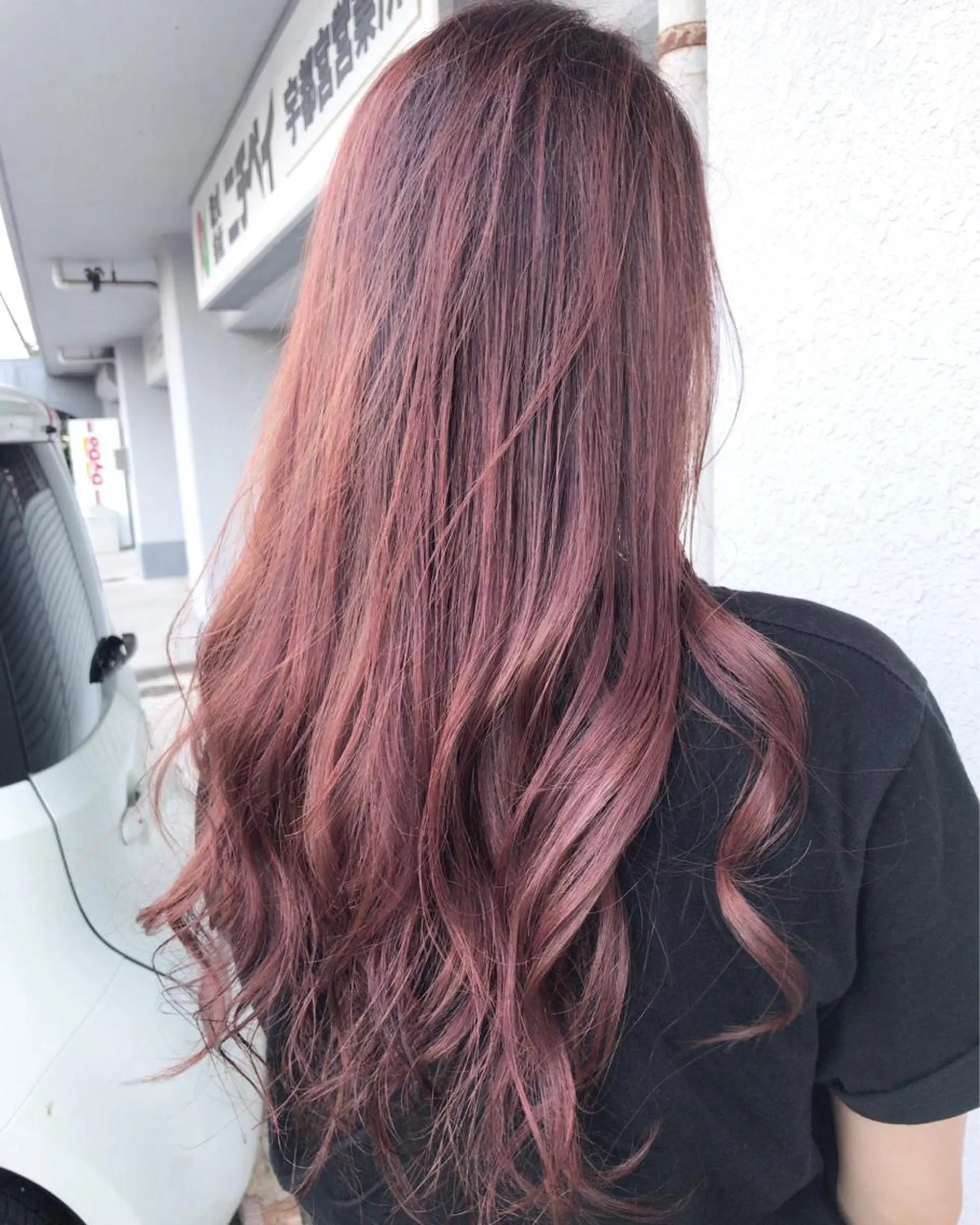 ロング カラー デザインカラー レイヤーカット匠 イソザキノリユキのヘアスタイル