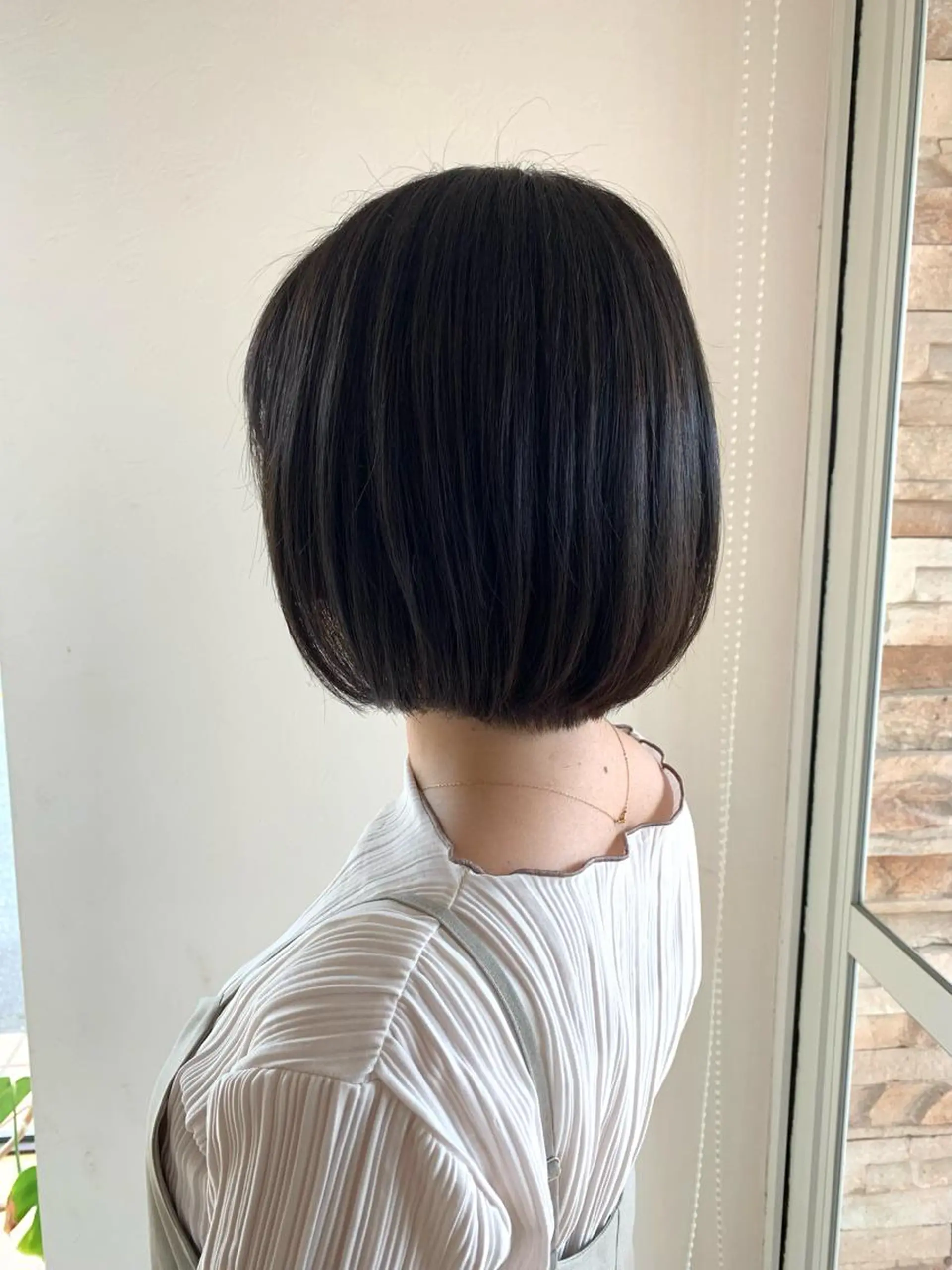 ミディアム カット トリートメント 柴田 結衣のヘアスタイル