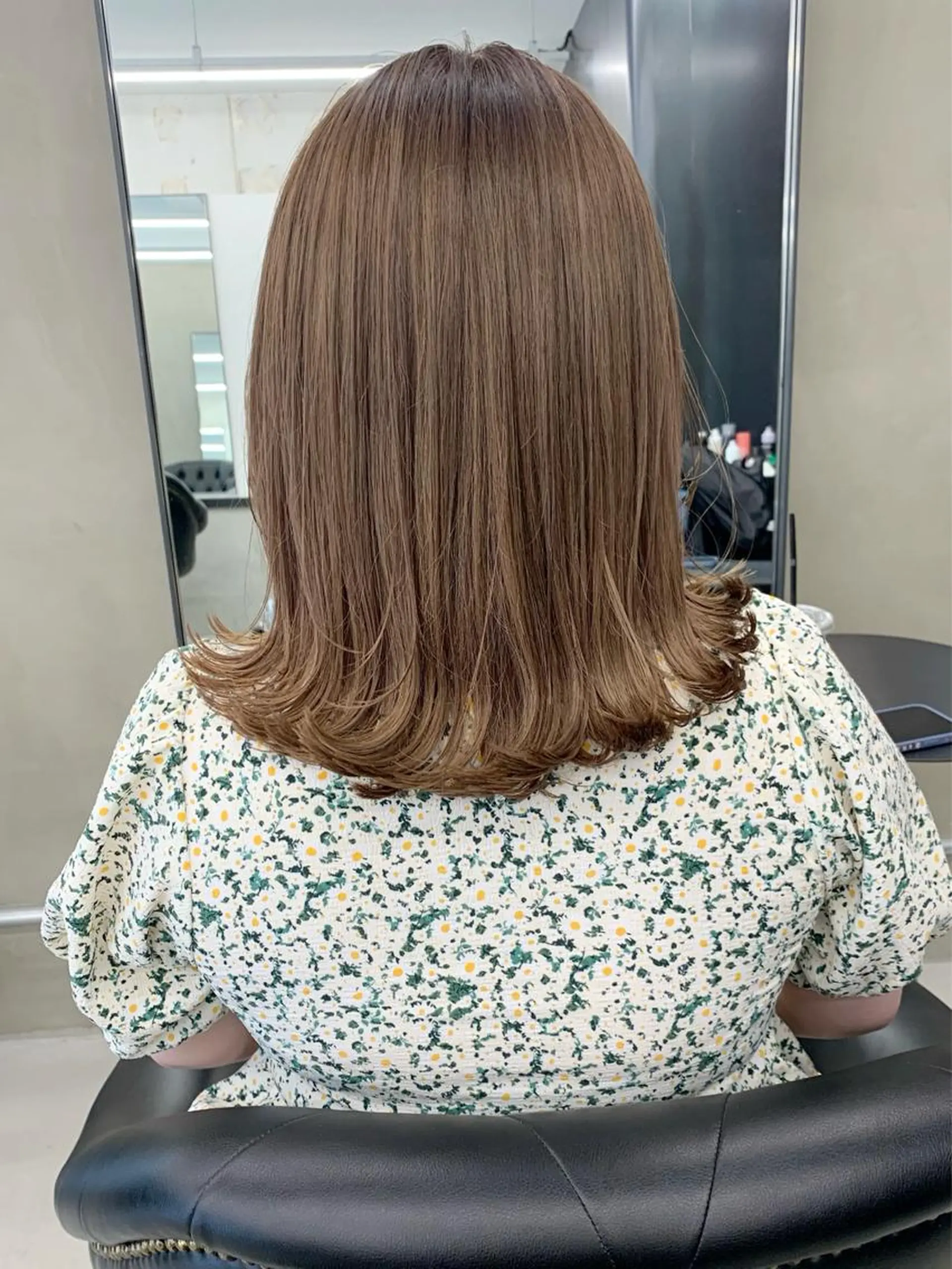 ミディアム カラー kimika🥑 メンズ/髪質改善のヘアスタイル