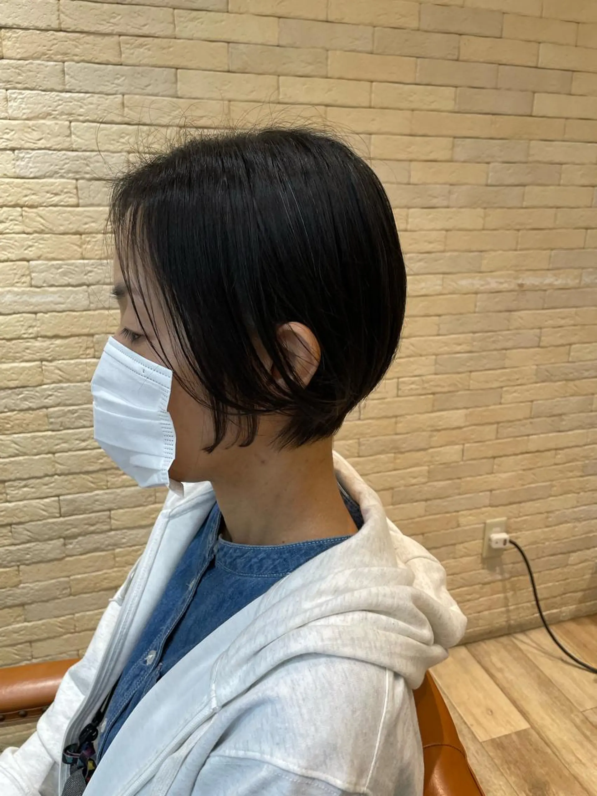 ショート 髪質改善 亀川蓮 Agu hairのヘアスタイル