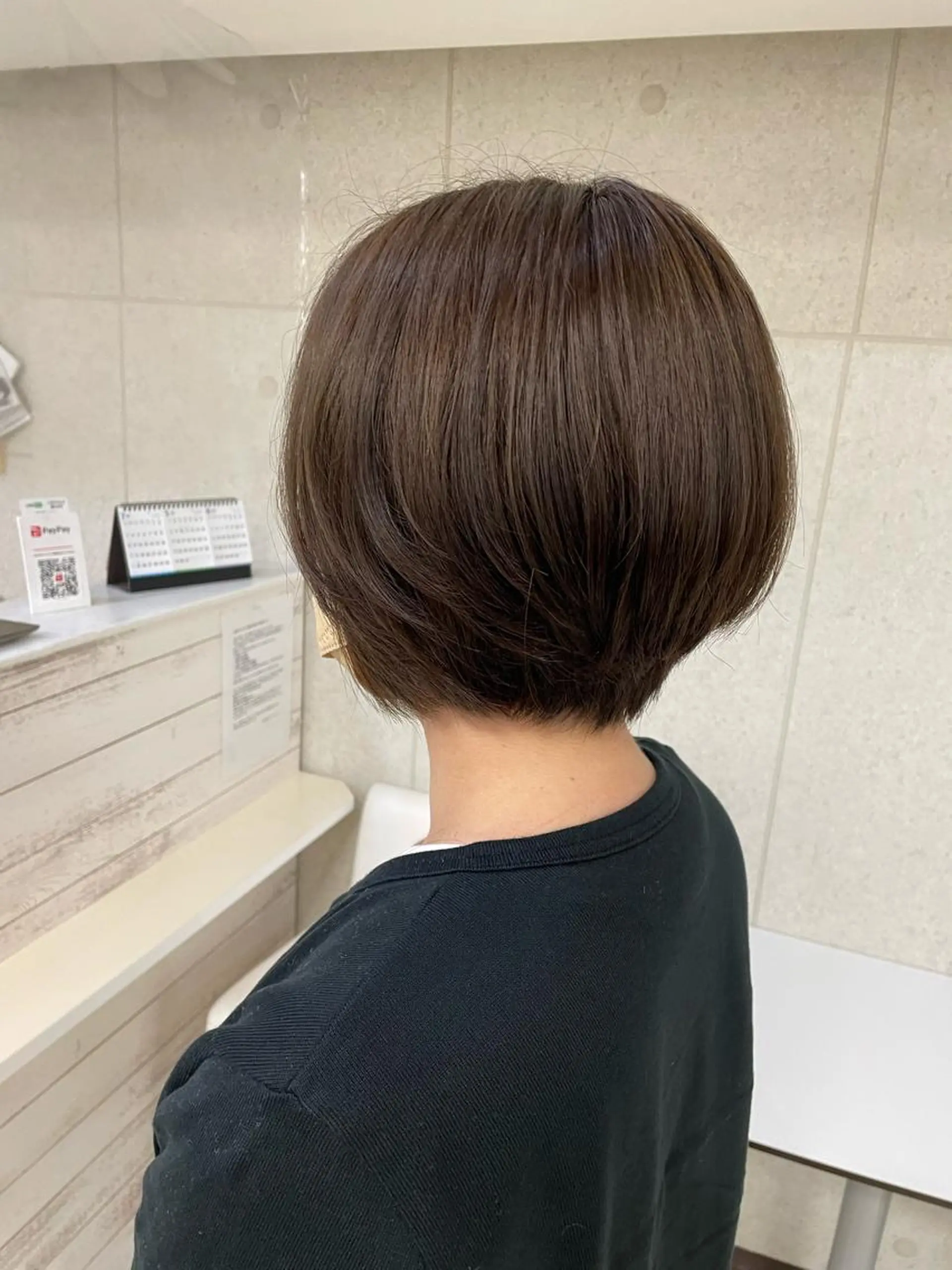 ショート カラー 簡単スタイリングヘア 💫ﾖｺﾊｼのヘアスタイル