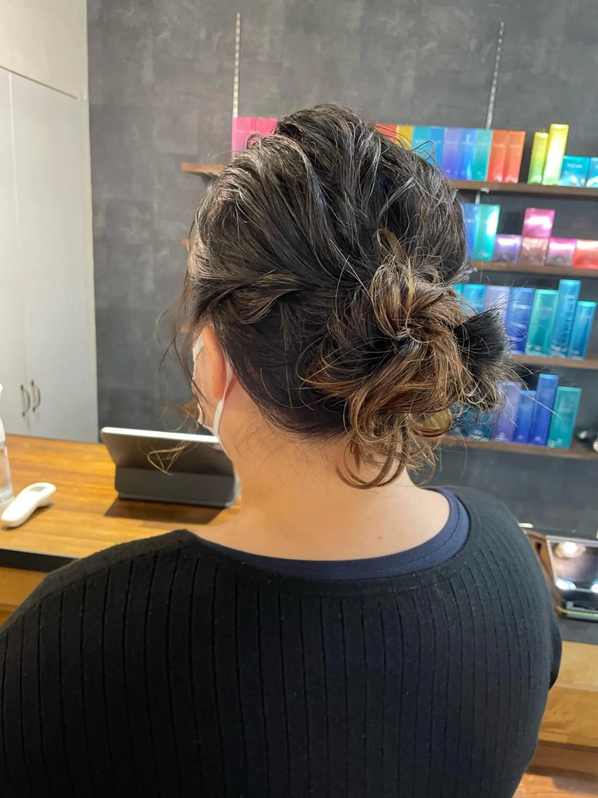 セミロング ヘアアレンジ Stir maison[ステアメゾン]所属・layer cut /MIKUのヘアスタイル