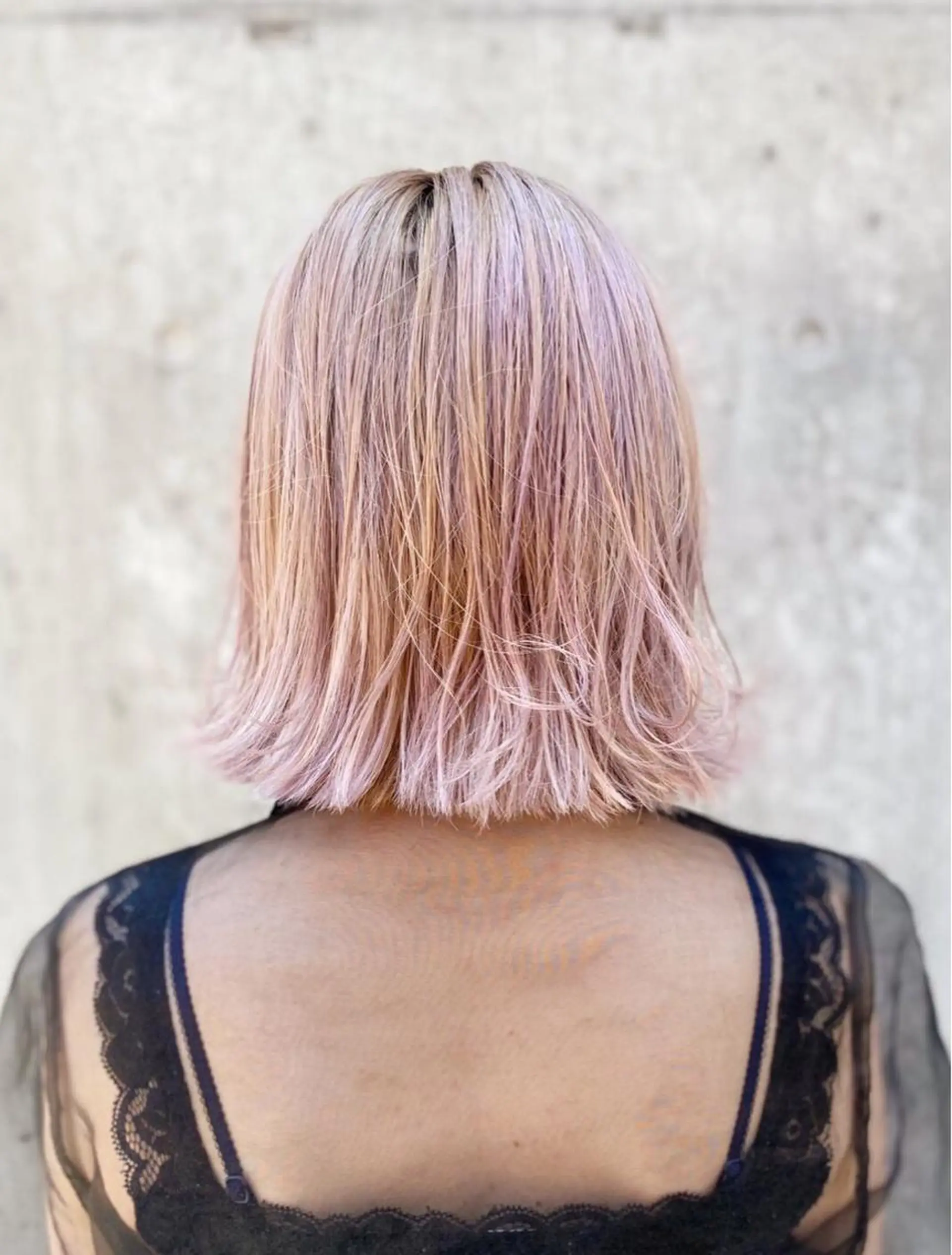 ミディアム ヘアカラー 勝谷 悟史のヘアスタイル