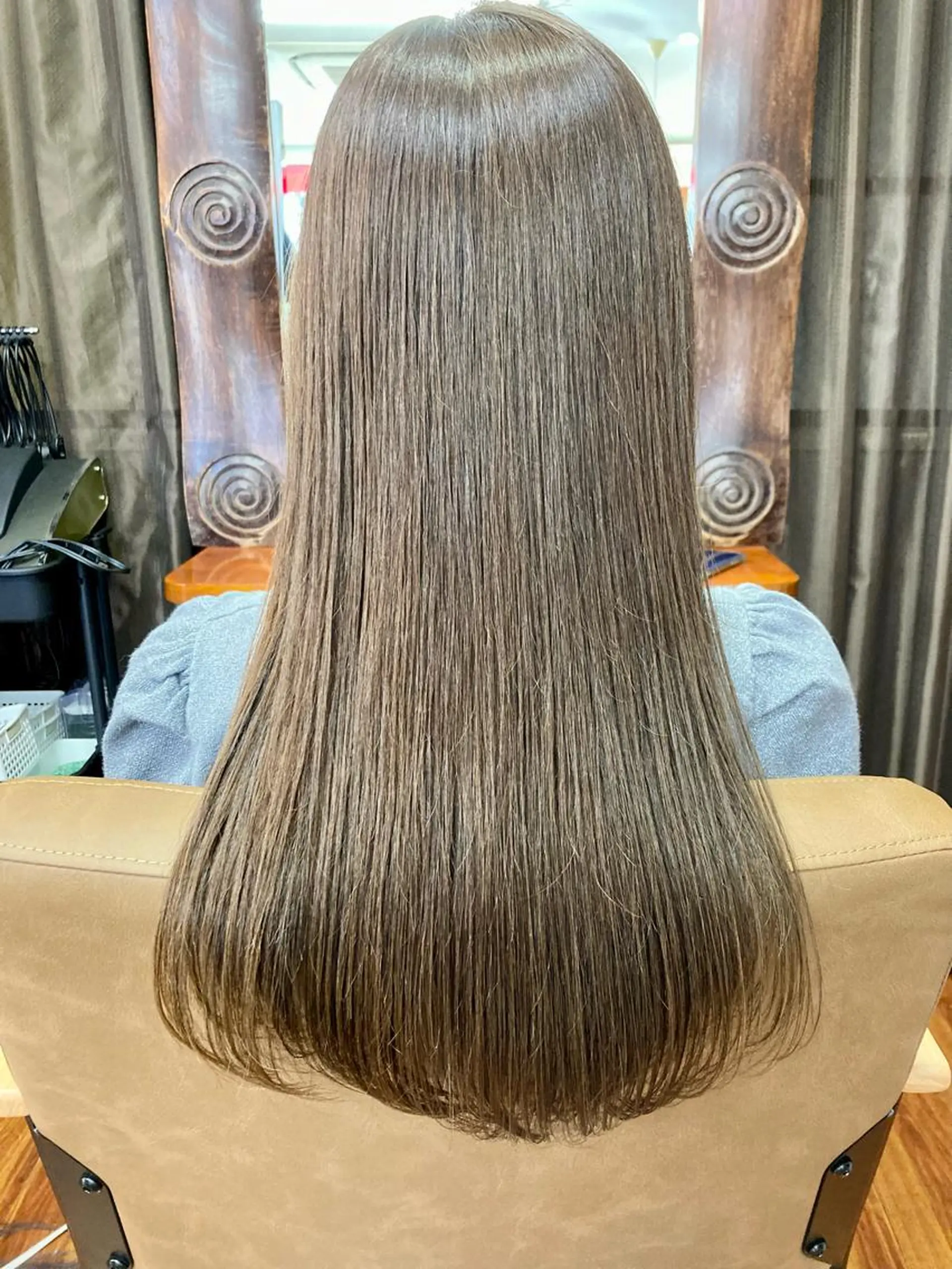 ロング カット ヘアカラー トリートメント 大人女子ショート 髪質改善山口耕祐のヘアスタイル