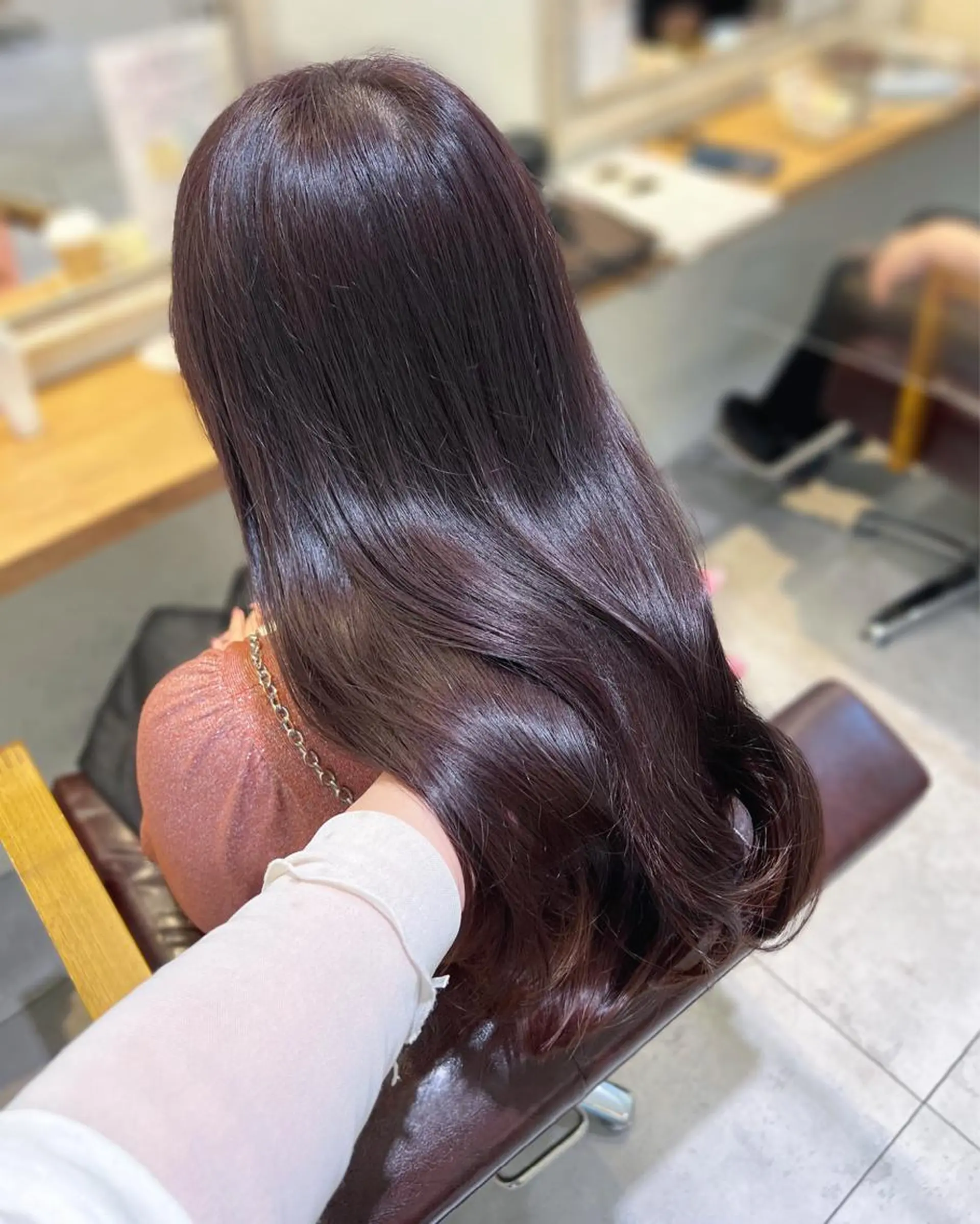 ロング カラー カット ヘアカラー 韓国ヘア×髪質改善 /yoshikaのヘアスタイル