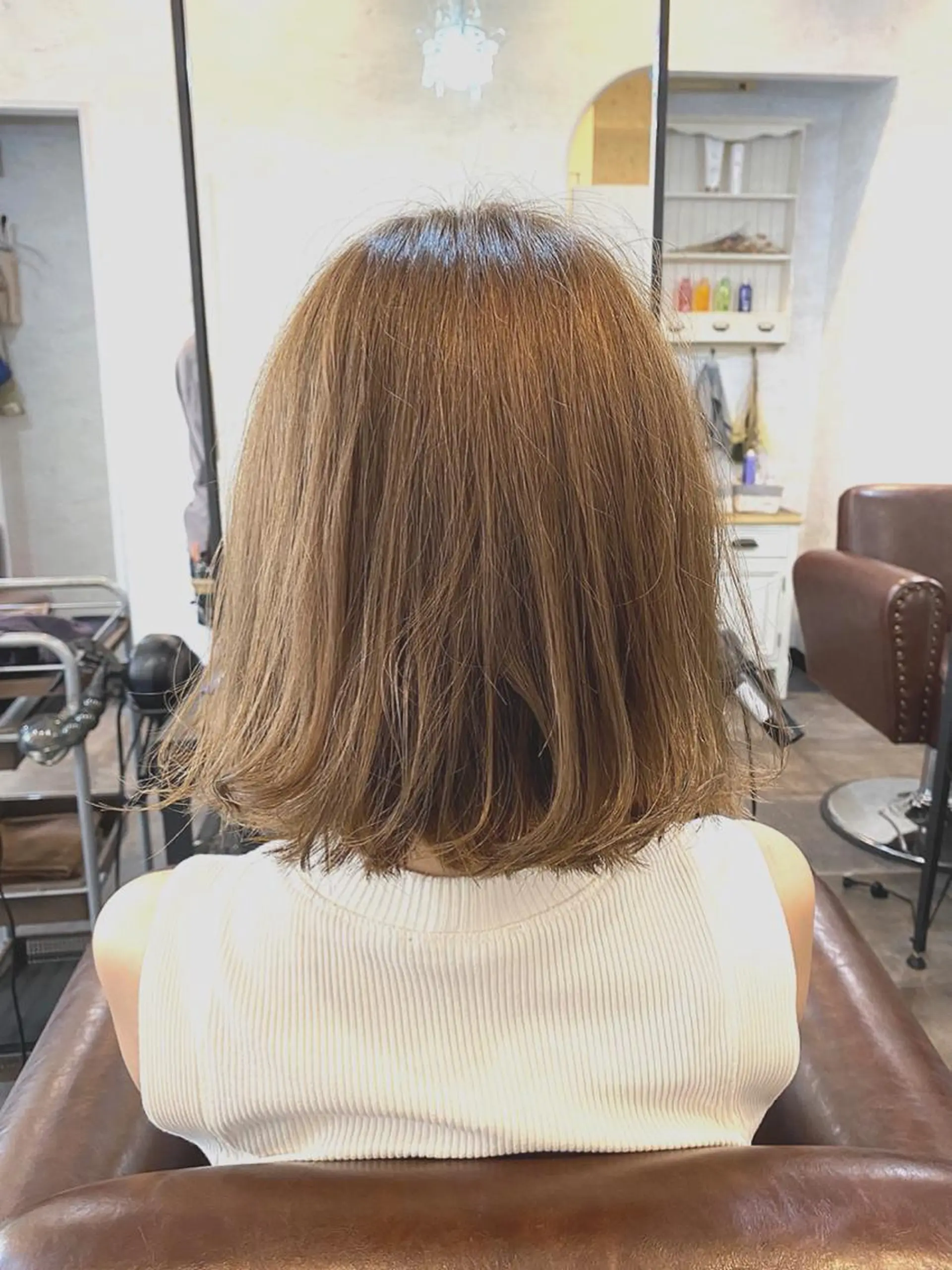 ミディアム エリュ所属・⭐️ショート⭐️美髪 矯正⭐️水口陸のヘアスタイル
