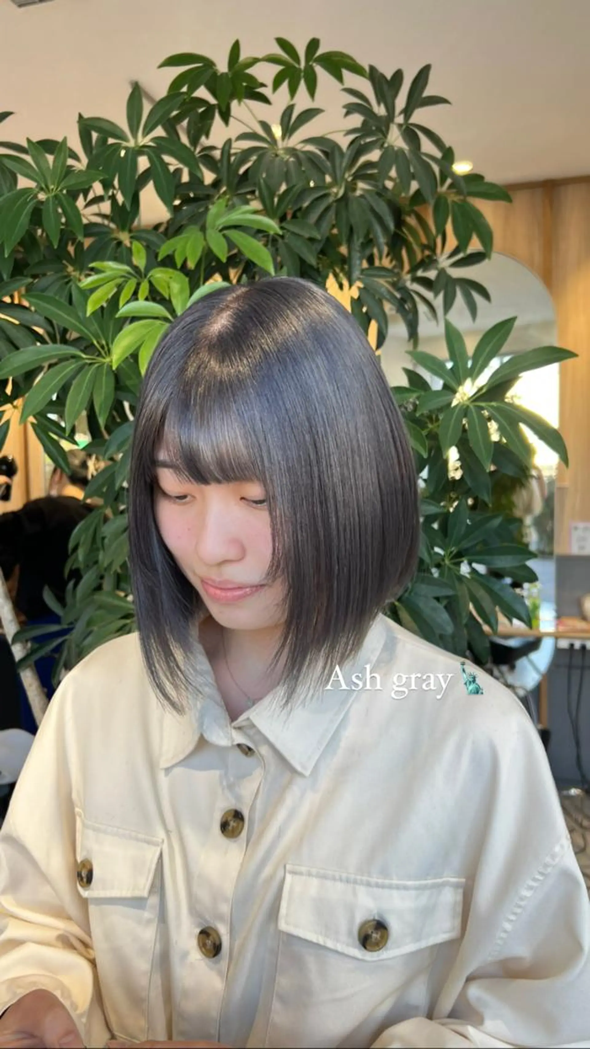 ミディアム カラー ブリーチ ケアブリーチ イルミナカラー Rena ,のヘアスタイル
