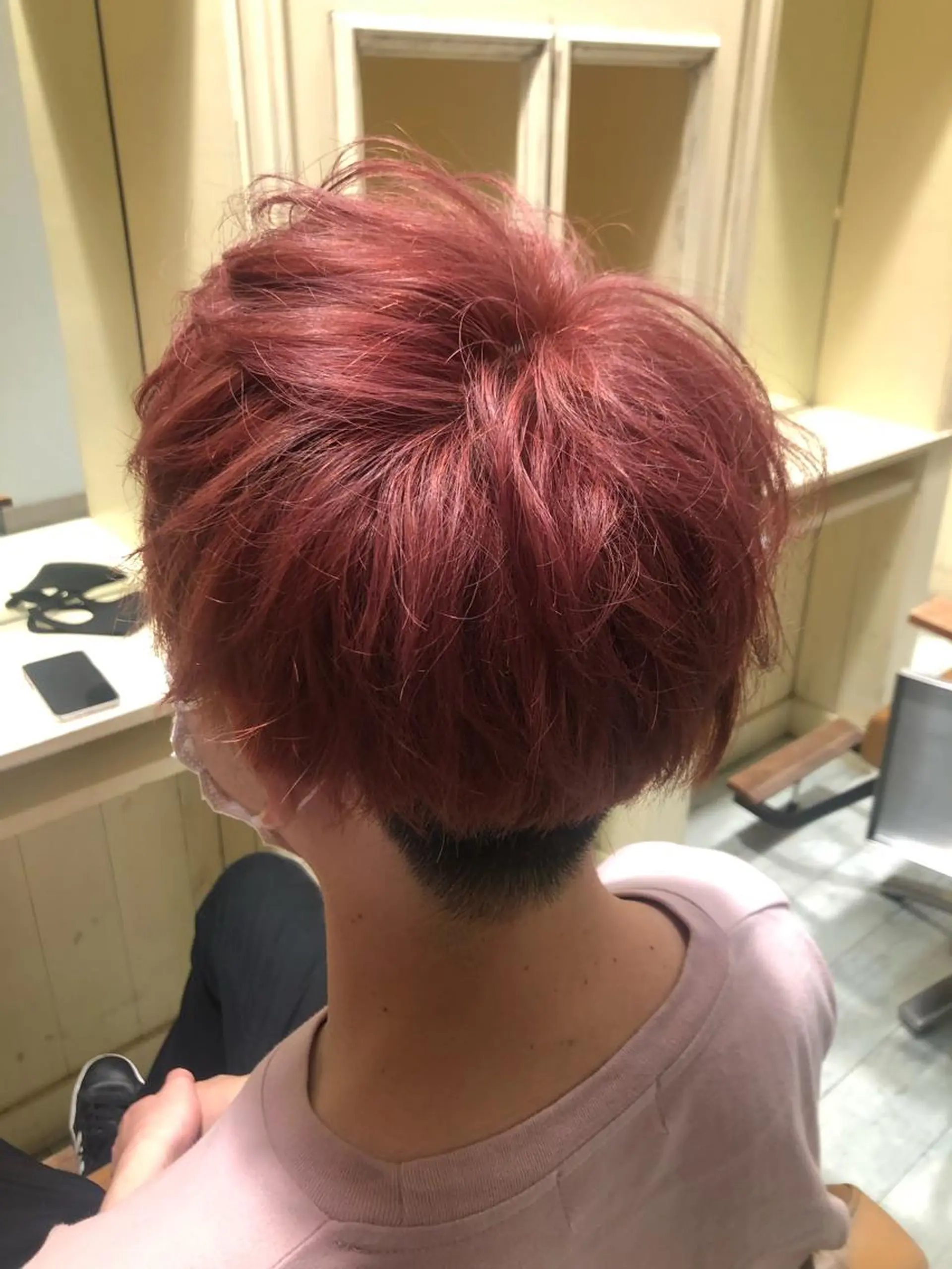 カラー メンズ メンズブリーチ ブリーチ 茂原 麻生のヘアスタイル