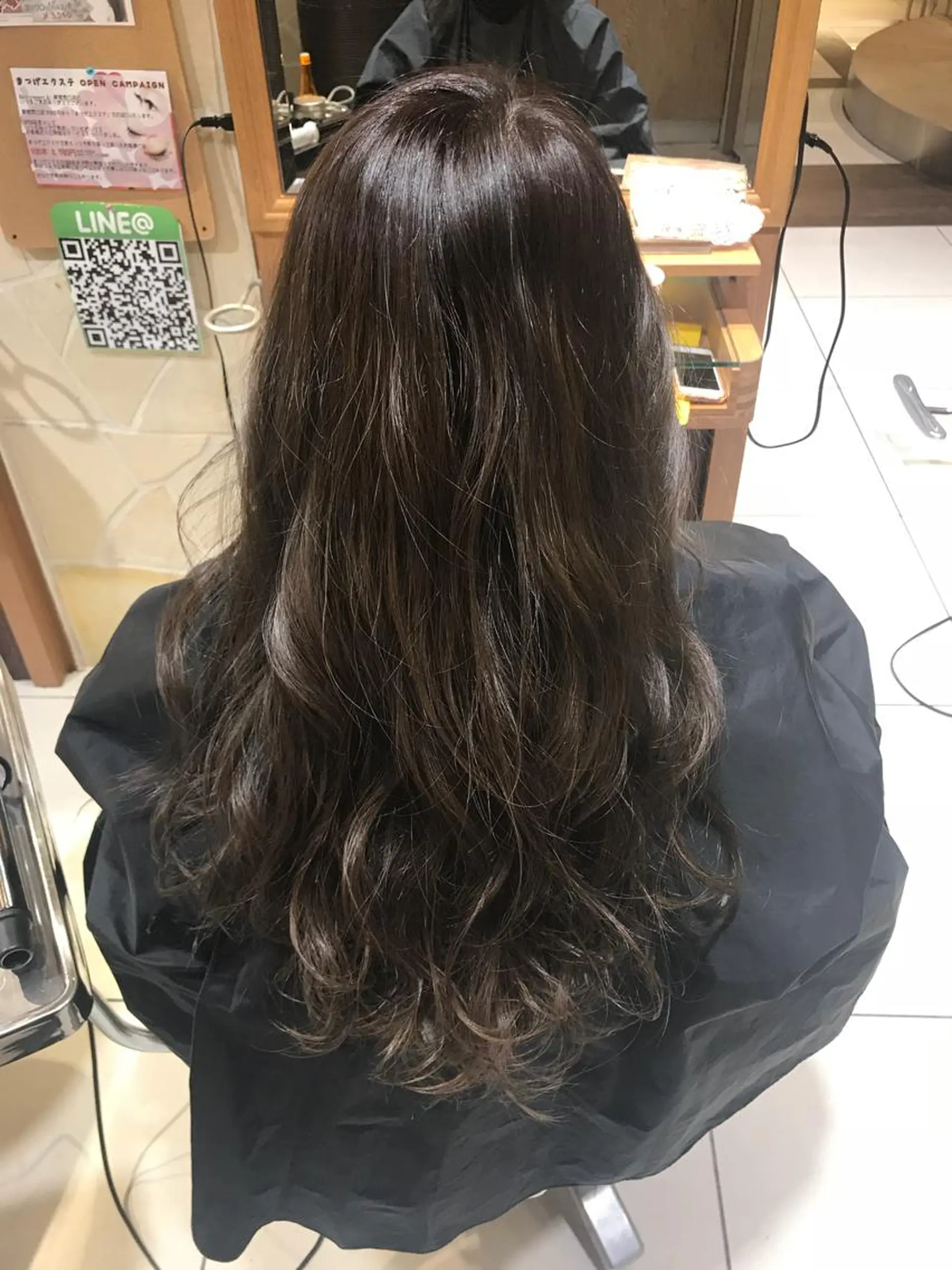 ロング カラー アッシュ ブリーチ 透明感カラー 池袋/透明感カラー 🎀Yuri🎀のヘアスタイル