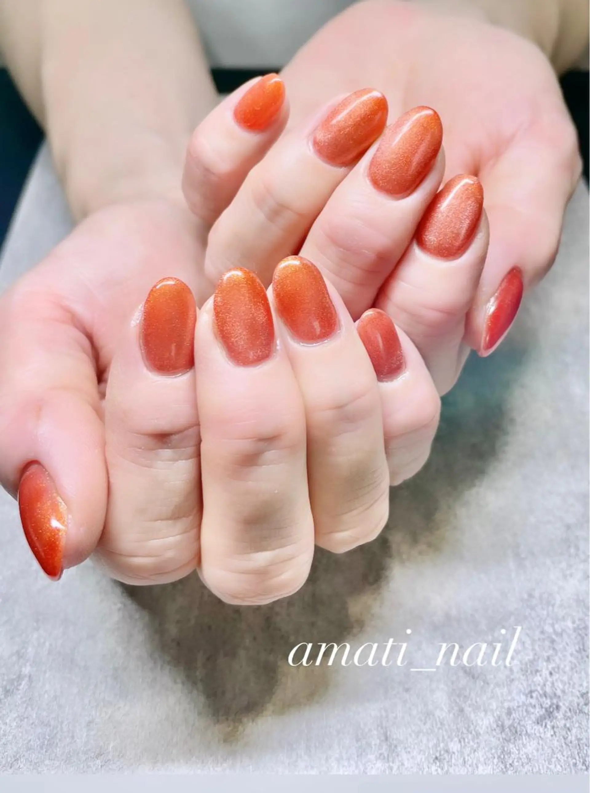 ネイル フットネイル ジェルネイル グラデーション マグネットネイル ミラーネイル ハンドネイル amati_nail TAKAKOのネイルデザイン