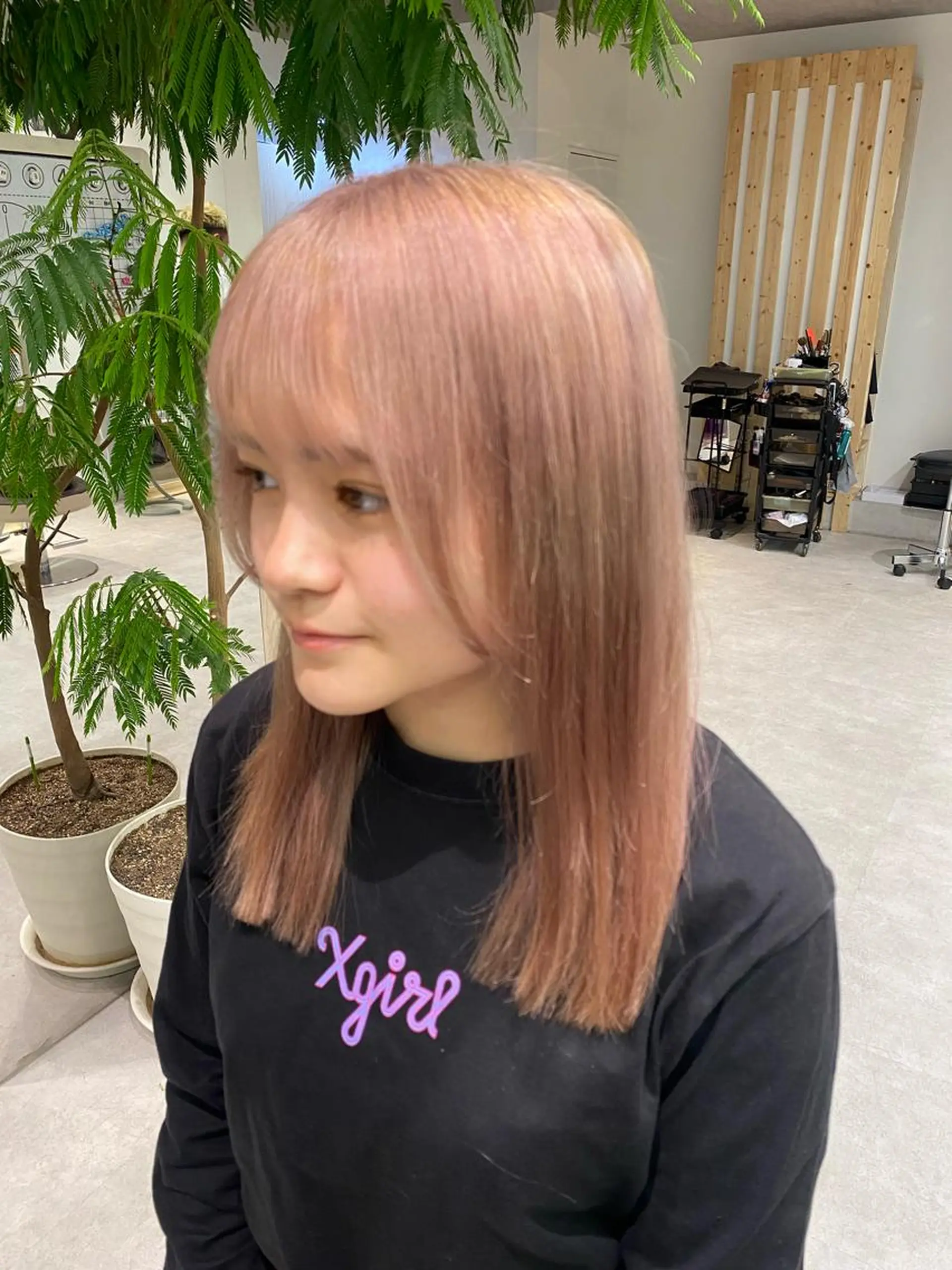 セミロング カラー メンズパーマ支配率 No.1🔥坂井那吏のヘアスタイル