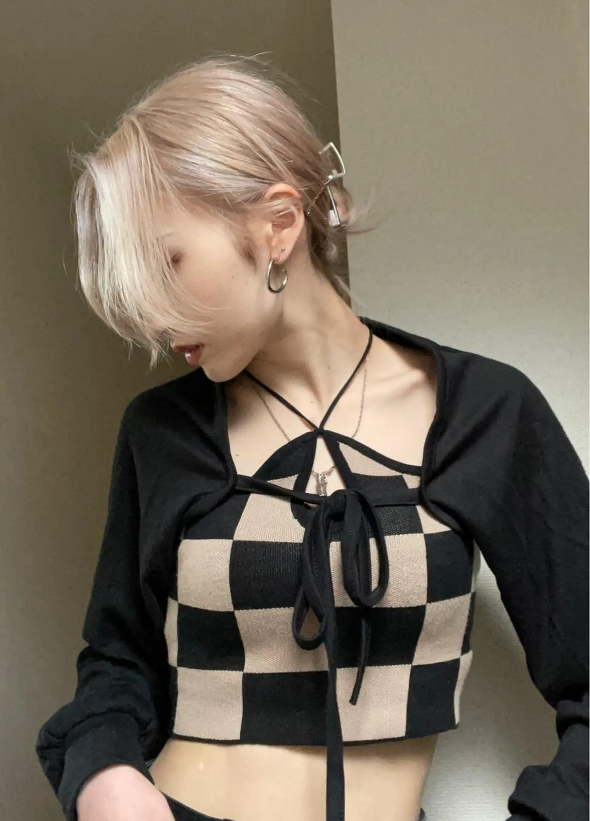 ミディアム カラー ブリーチ ハイトーンカラー risa 。のヘアスタイル