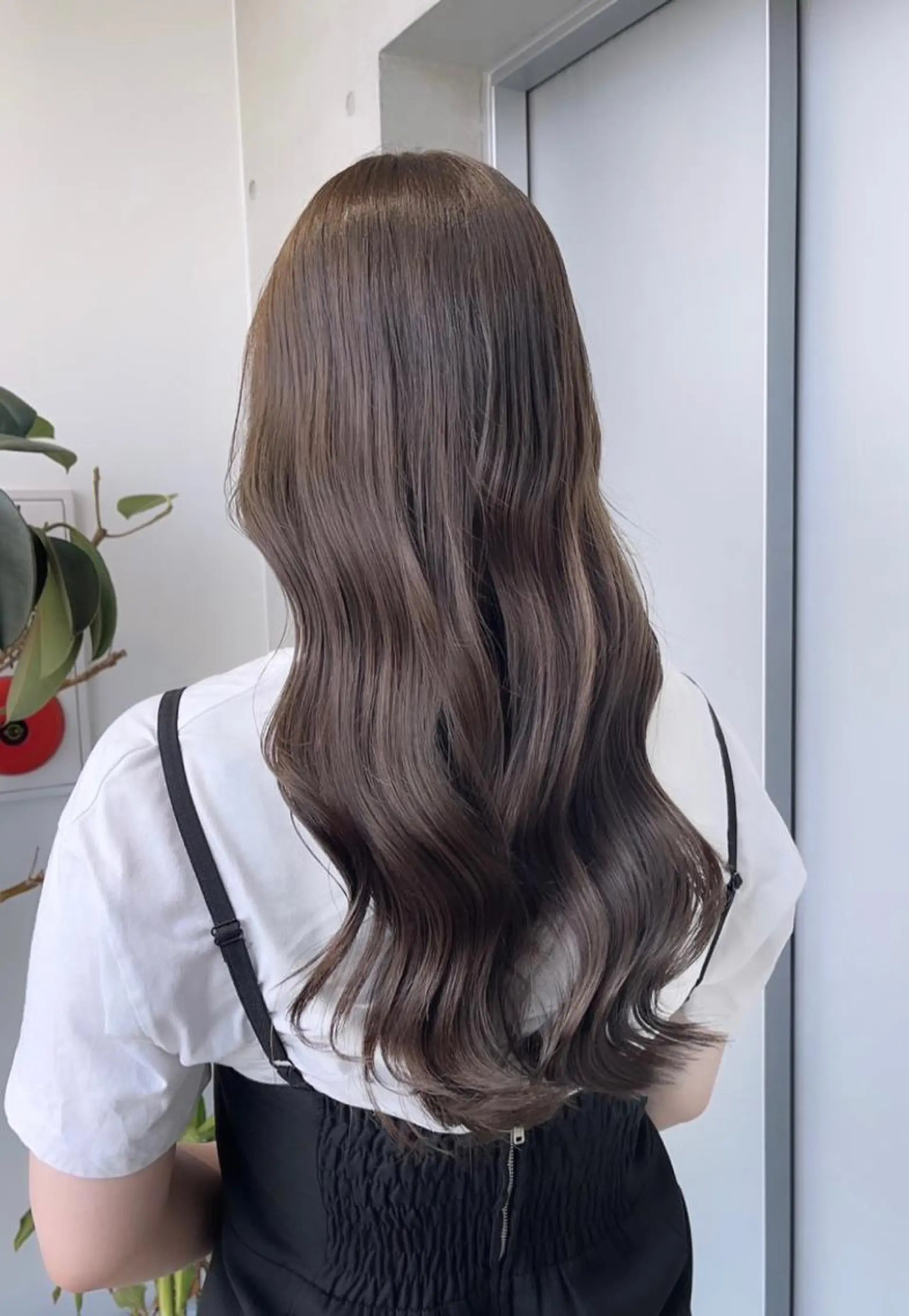ロング カット ヘアカラー トリートメント 🌫️大人韓国ヘア 🌫️naoyaのヘアスタイル