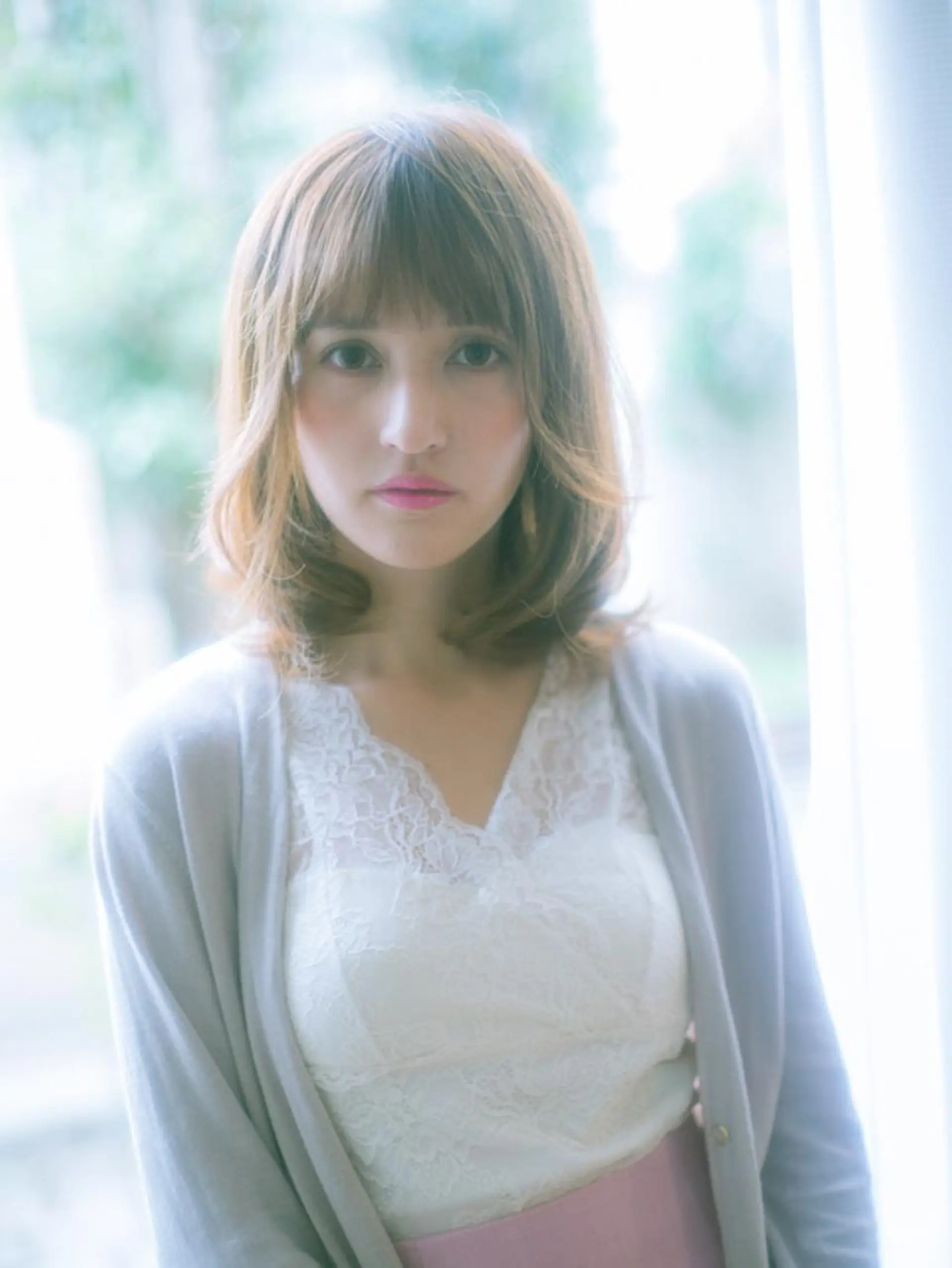 ミディアム カラー ヘアアレンジ 【公式】amble luxe池袋東口💛のヘアスタイル