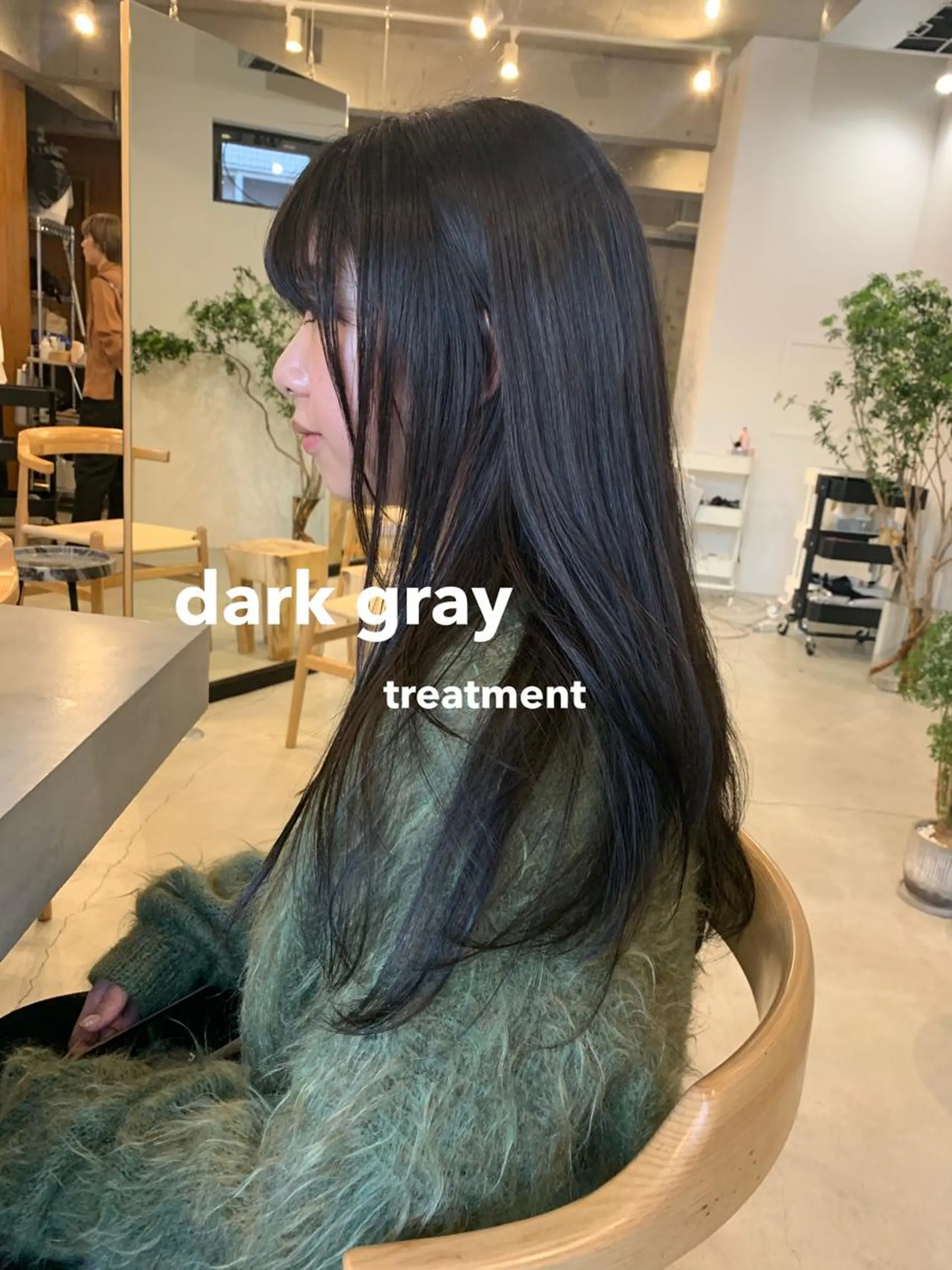ミディアム カラー アクアカラー アッシュ 髪質改善 トリートメント カット ヘアカラー トリートメント 髪質改善/レイヤー カット🍌ユウシのヘアスタイル