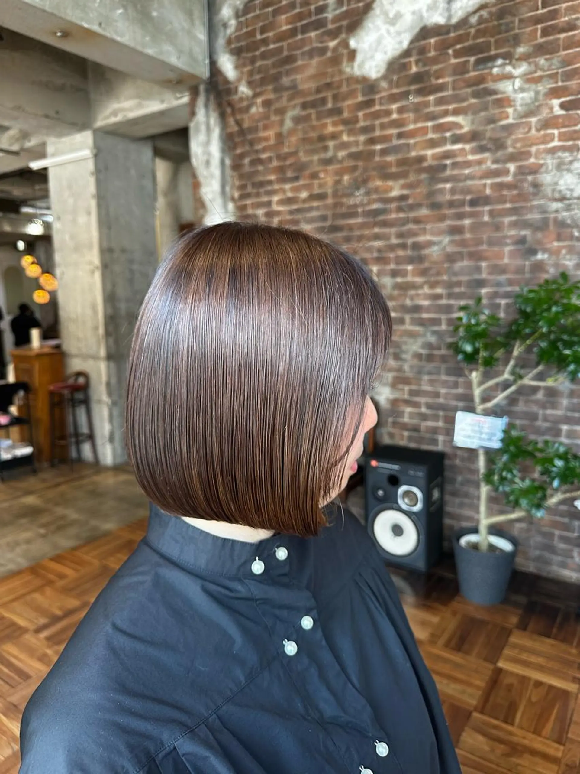 ミディアム カラー カット トリートメント ヘッドスパ 韓国レイヤー✨ yasuko銀座のヘアスタイル