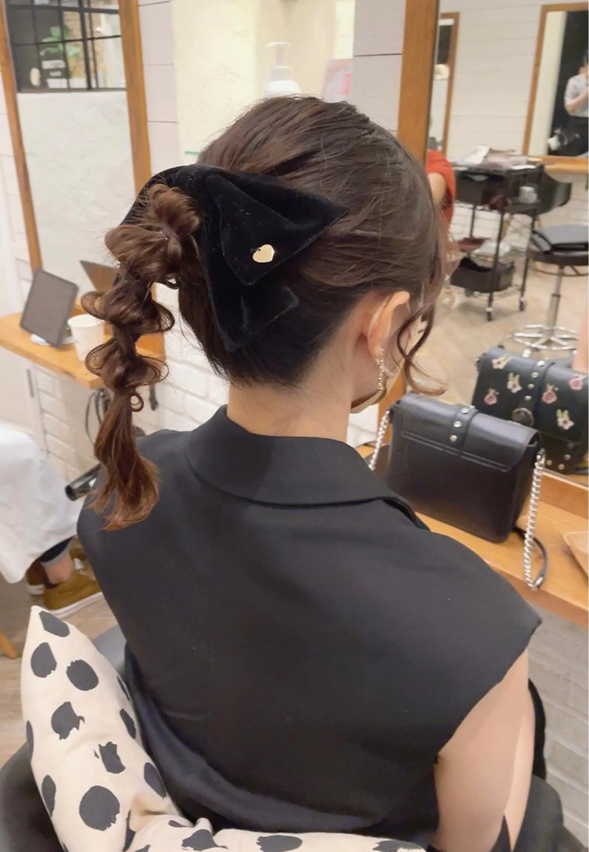 ミディアム 玉ねぎヘアー ヘアセット Hair Salon BOTTOMS所属・✨透明感ケアカラー✨ 長野ゆきなのヘアスタイル