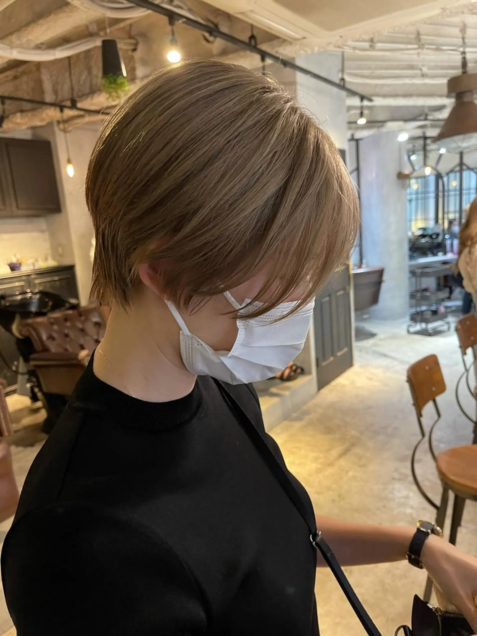 ショート カラー カット トリートメント 髪質改善/艶髪特化 /柔らかさ/清水翔矢のヘアスタイル