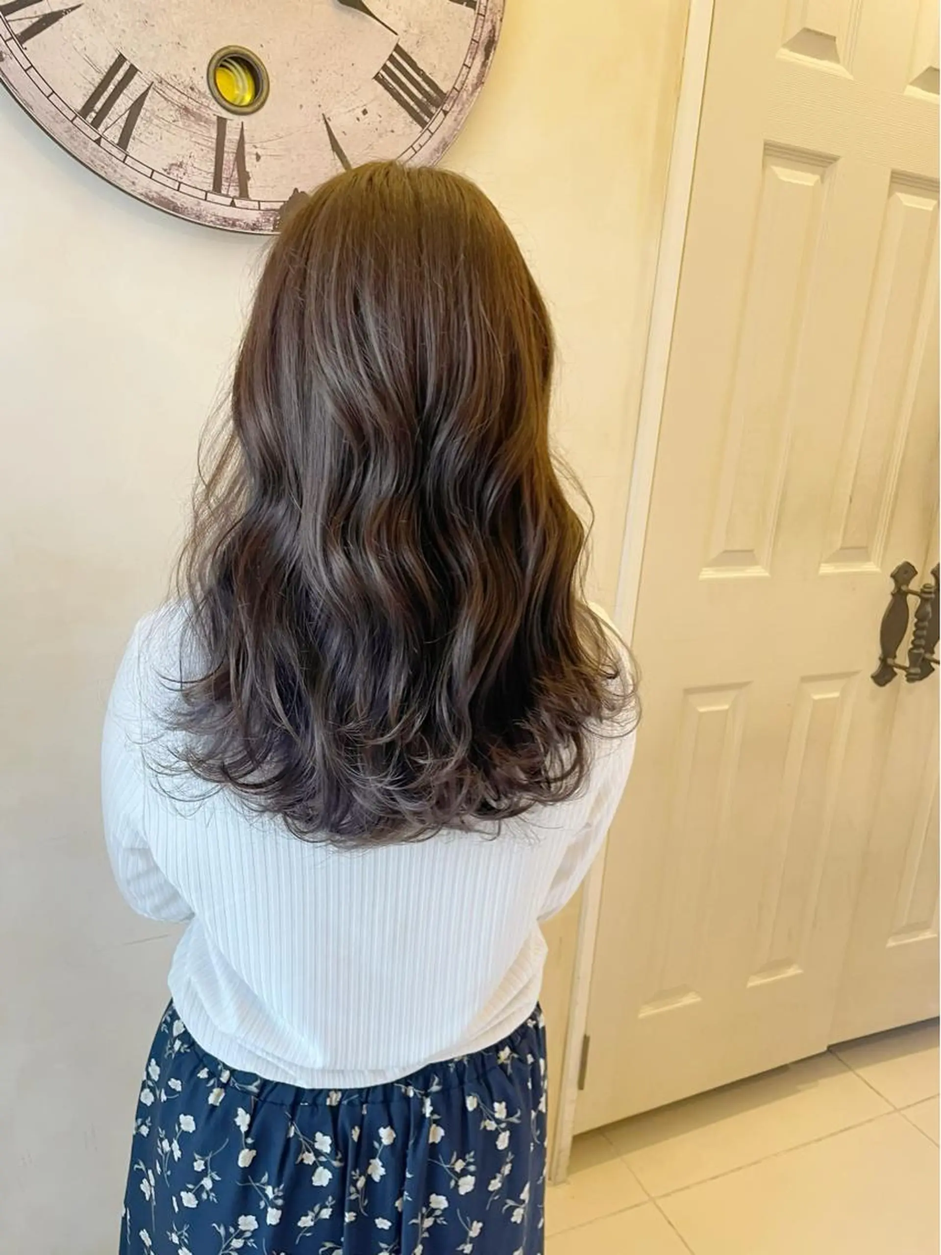 ロング カット ヘアカラー トリートメント Bei Licoldo.Atole【ベイ リコルド アトリ】所属・古田 昂也のヘアスタイル