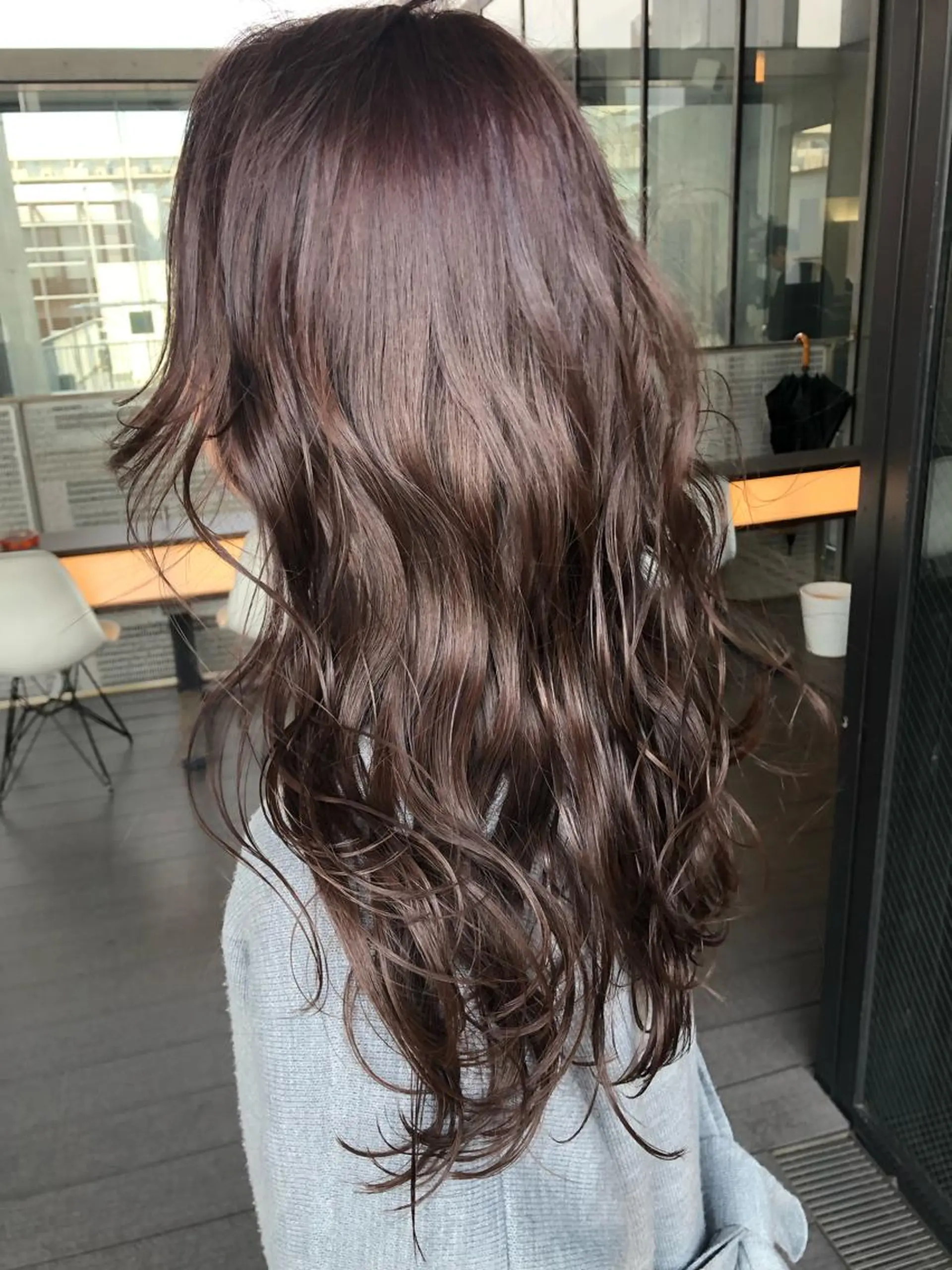 ロング 八谷 将平のヘアスタイル