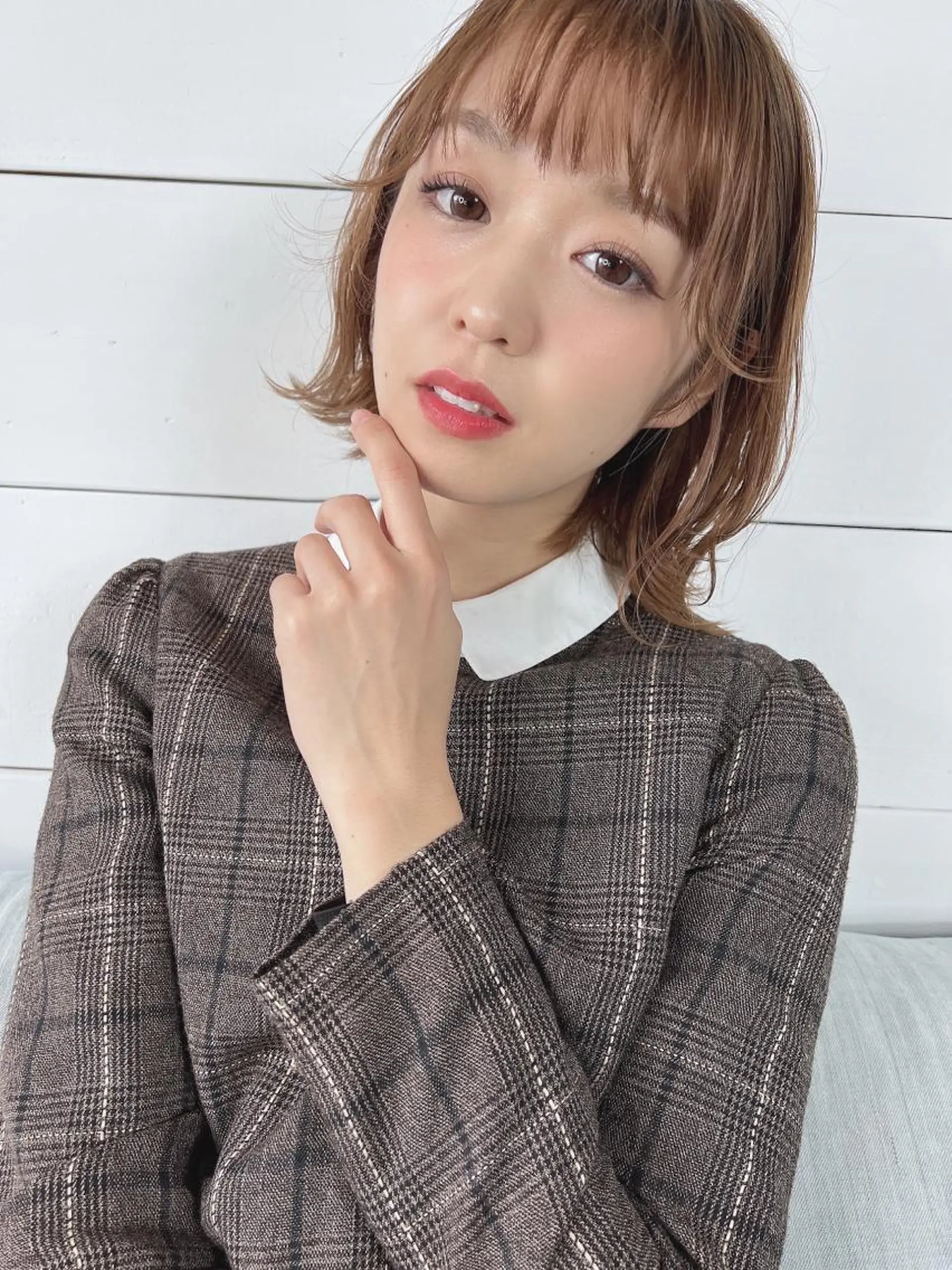 ショート KENTO／ 透明感カラーのヘアスタイル