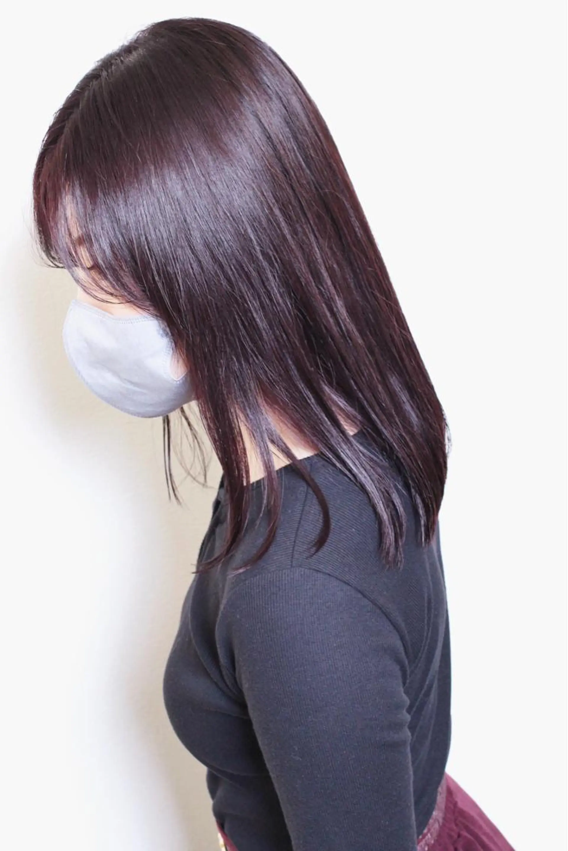 ミディアム カラー イルミナカラー トリートメント ヘアカラー 土居 正季のヘアスタイル