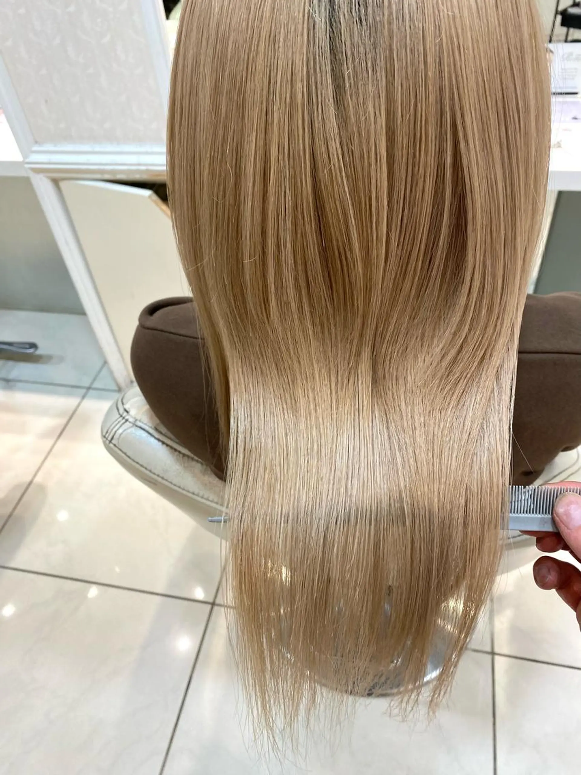 セミロング トリートメント 💎髪質改善/縮毛矯 正特化💎鈴木一寿のヘアスタイル