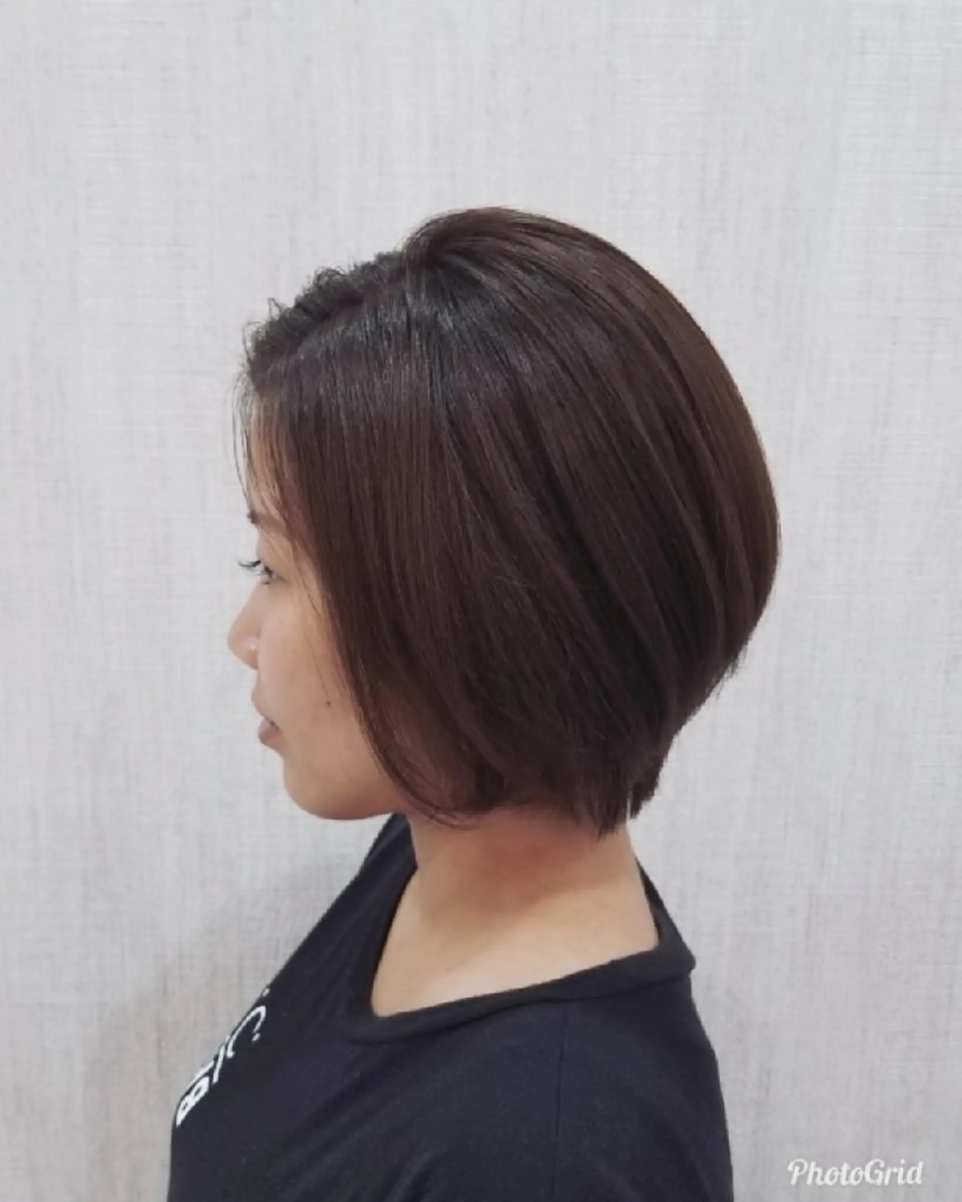 ショート 前下がりボブ ボブ 顔周りレイヤーカット 髪質改善代表西村功平のヘアスタイル