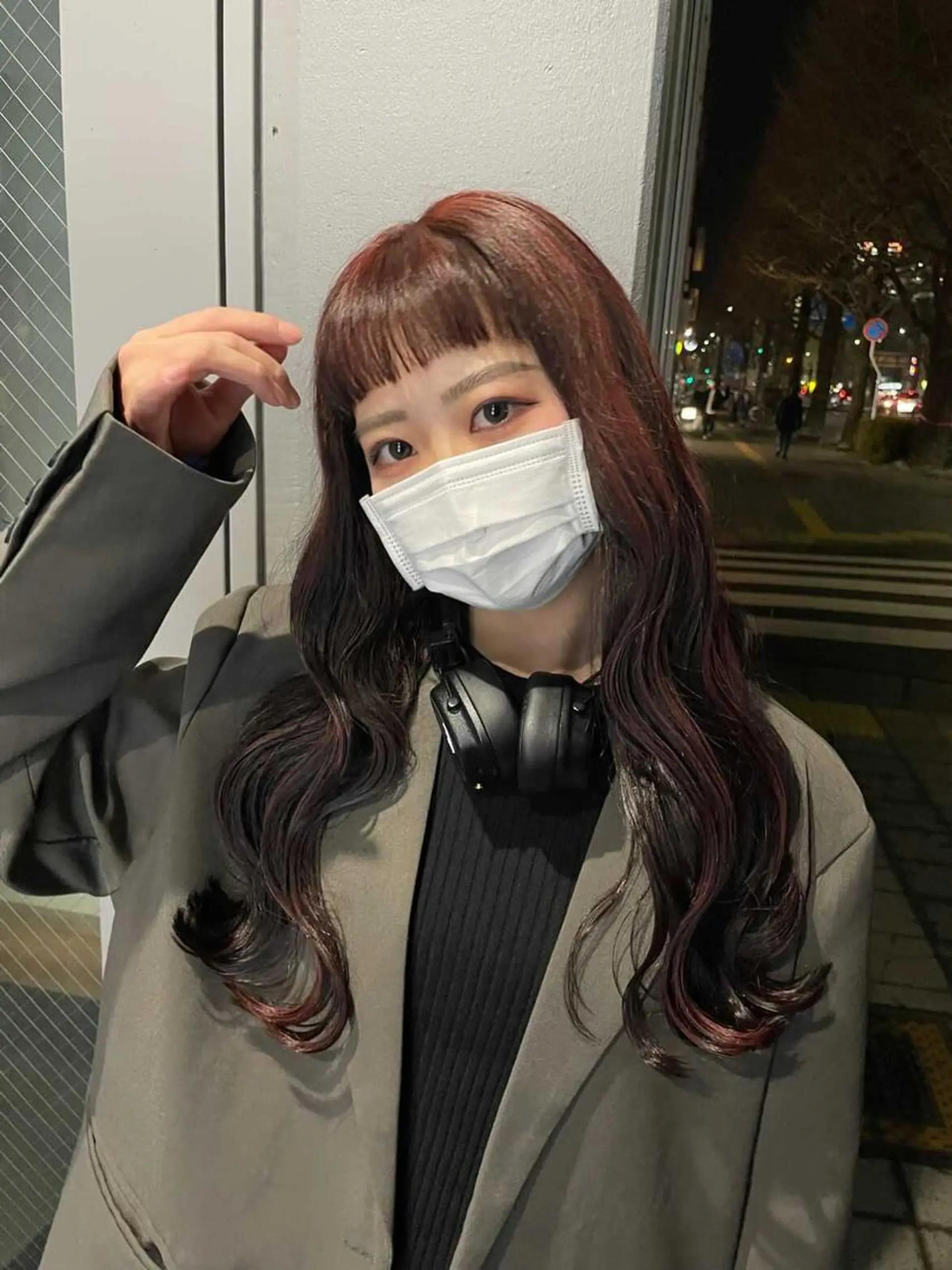 ロング カット ヘアカラー Yuuka/ w colorのヘアスタイル