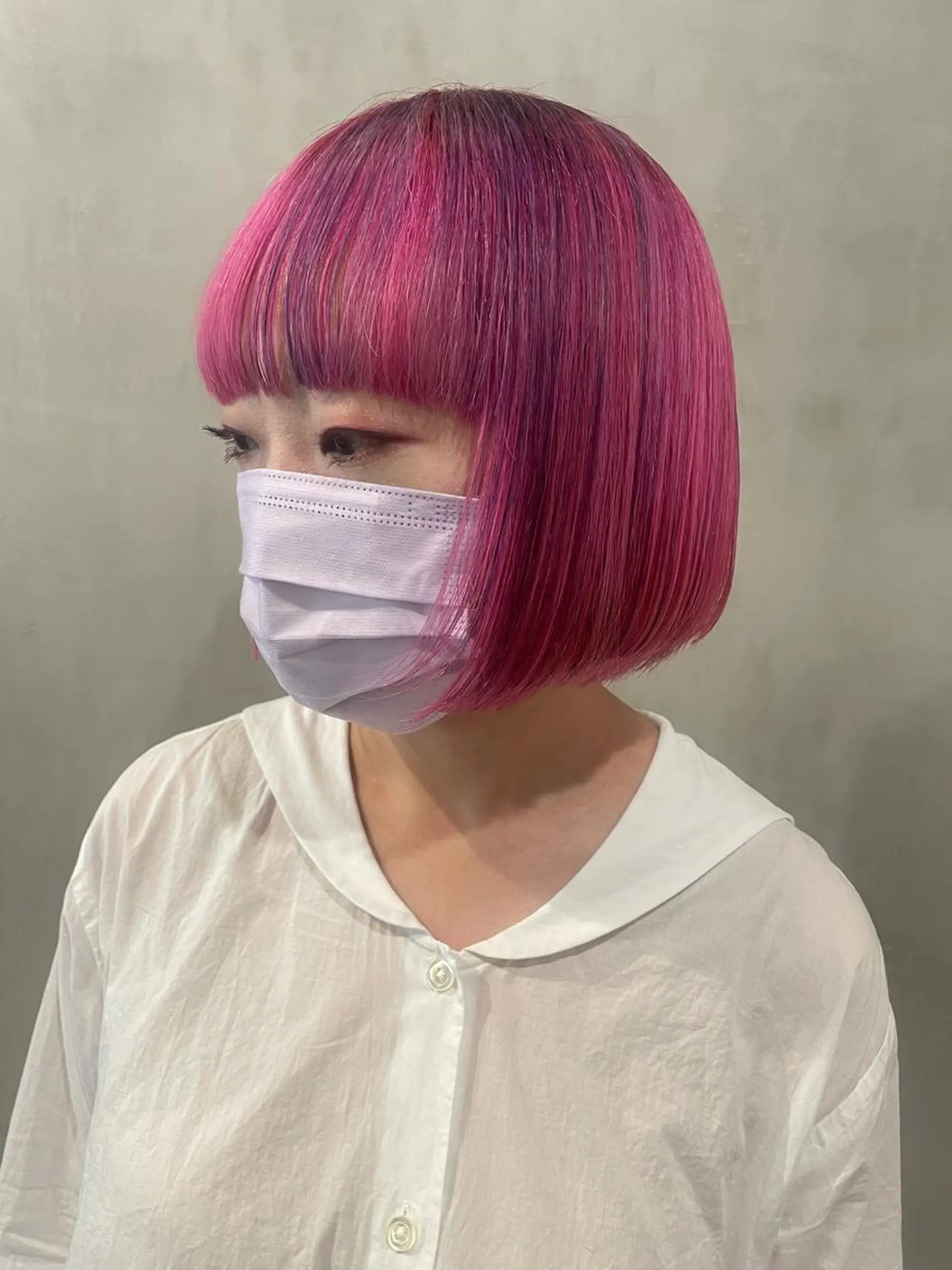 ショート カラー カット ヘアカラー トリートメント 優 作のヘアスタイル