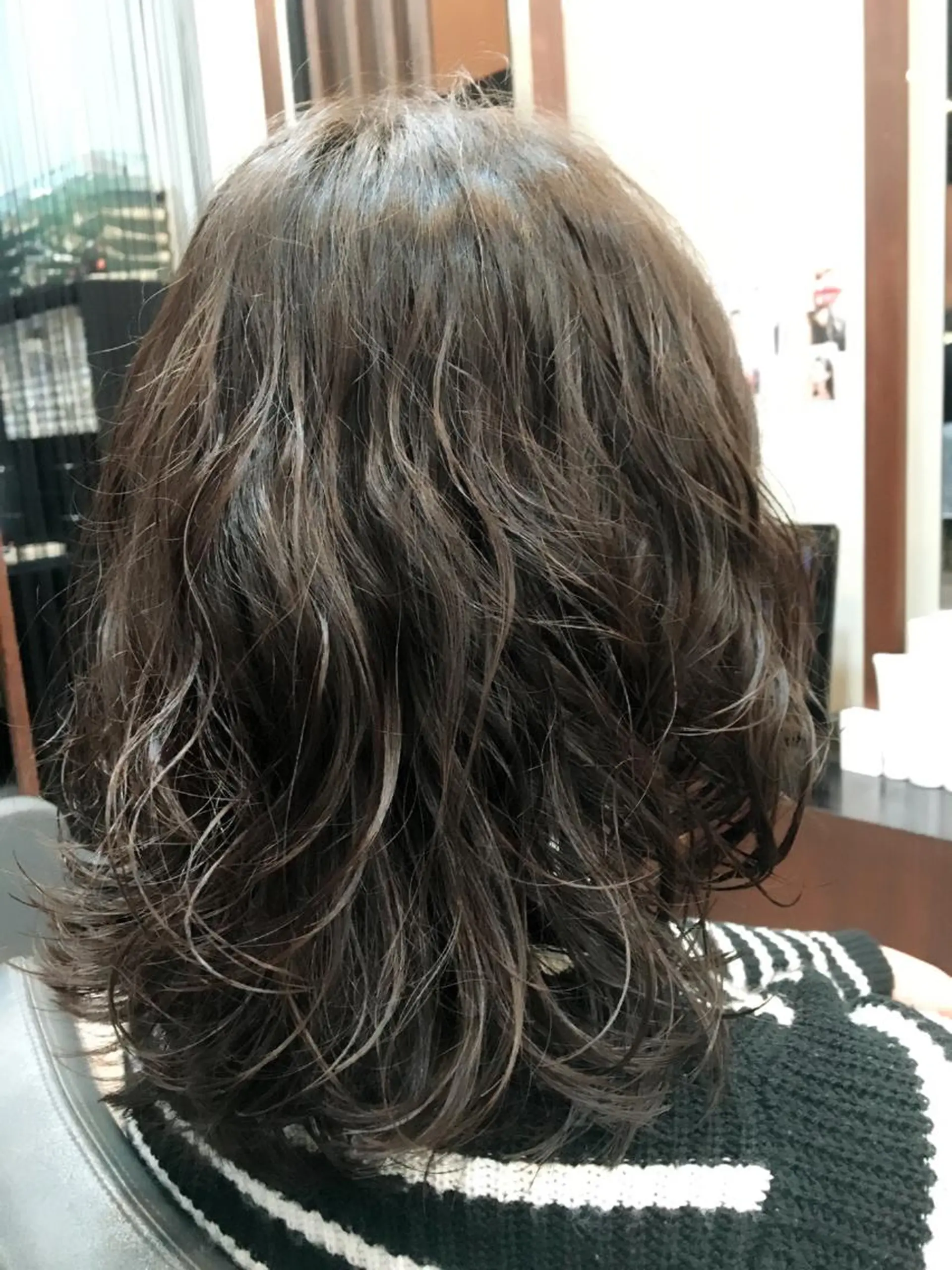 ショート ミディアム カラー パーマ ヘアアレンジ MODEK's阿倍野 伊藤サダキのヘアスタイル