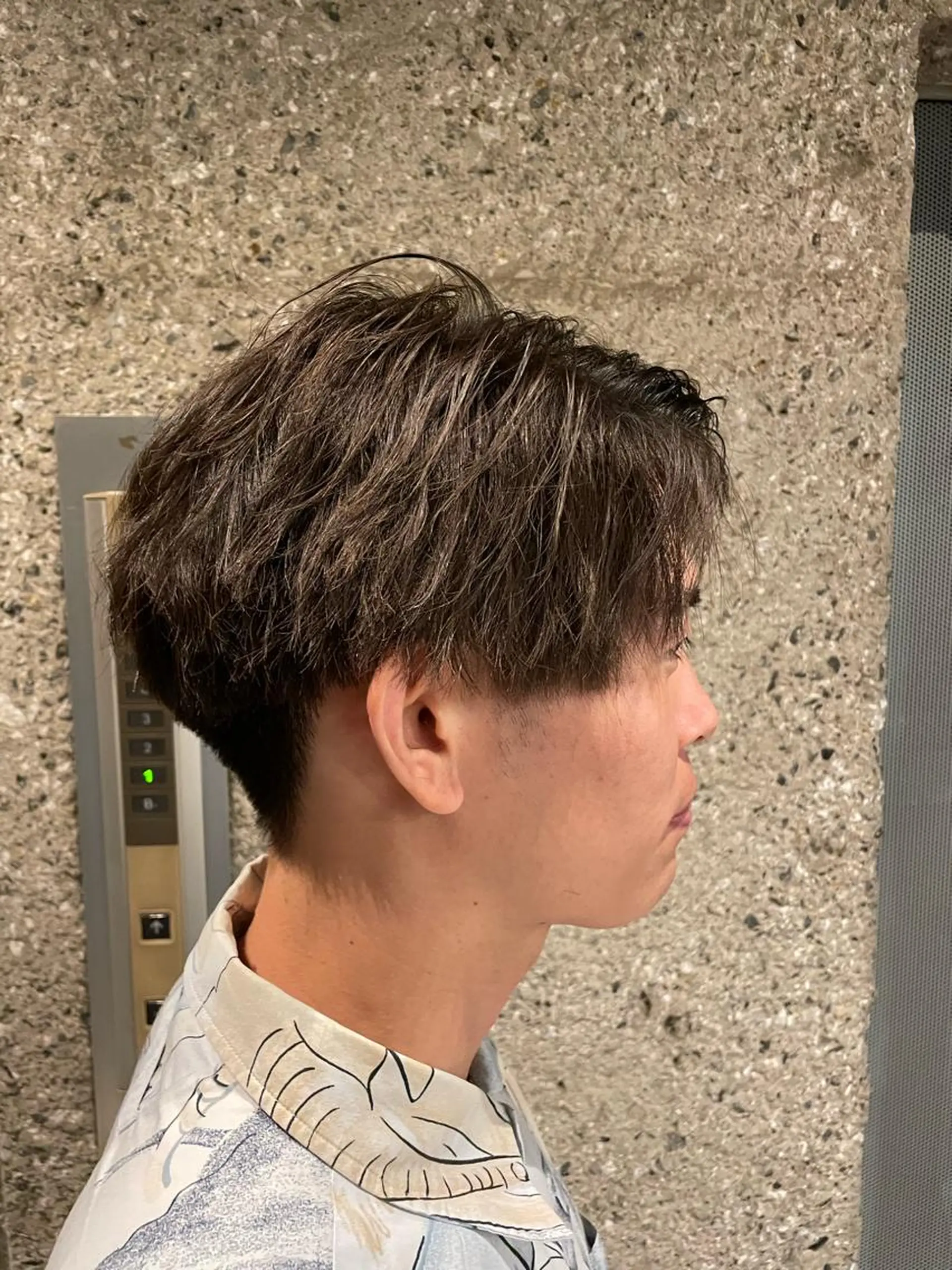 メンズ アップバング マッシュ 🤍🩰中西 麻友🩰🤍のヘアスタイル