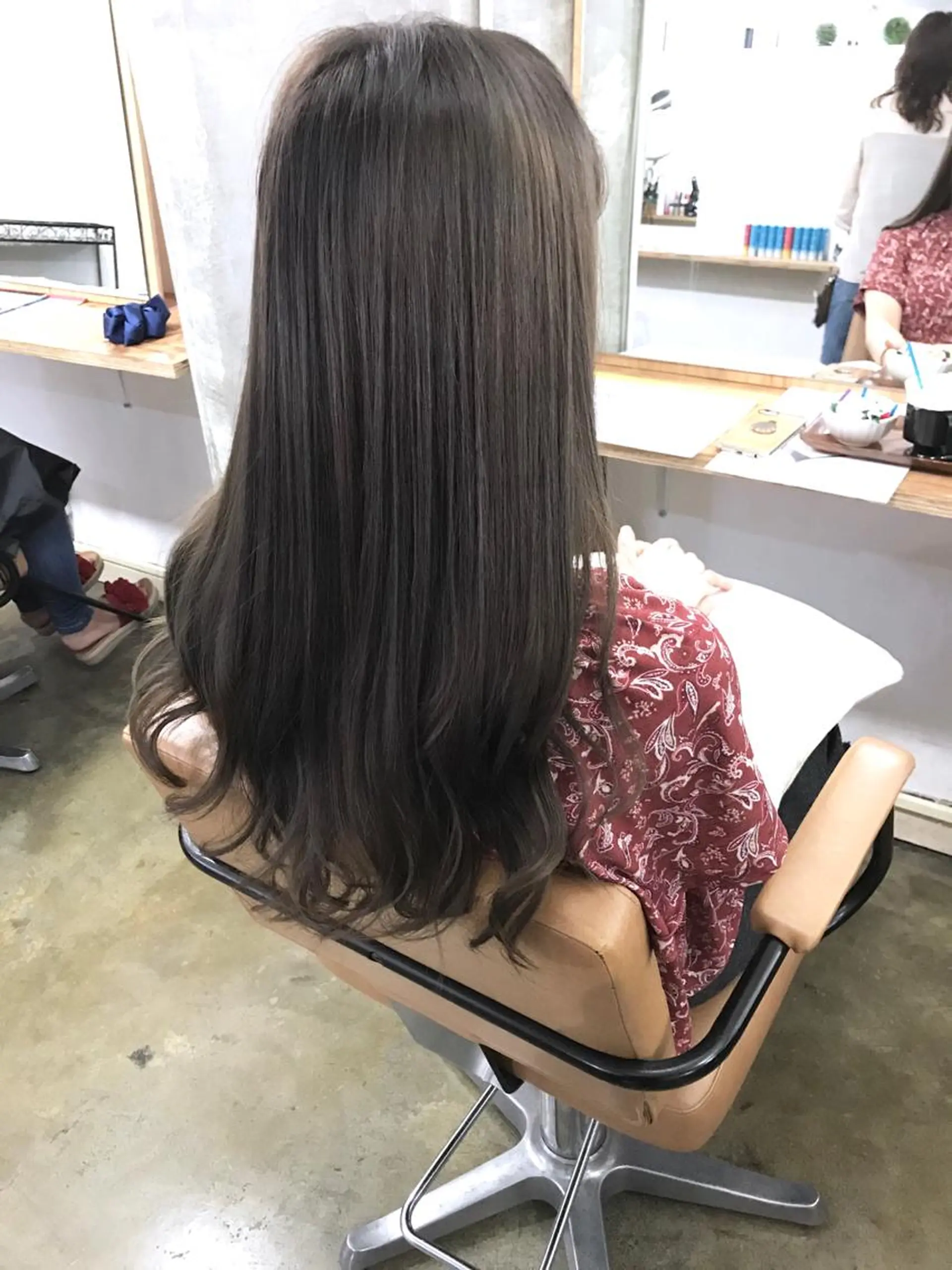 セミロング カラー 💎髪質改善💎 デザイナーshinのヘアスタイル