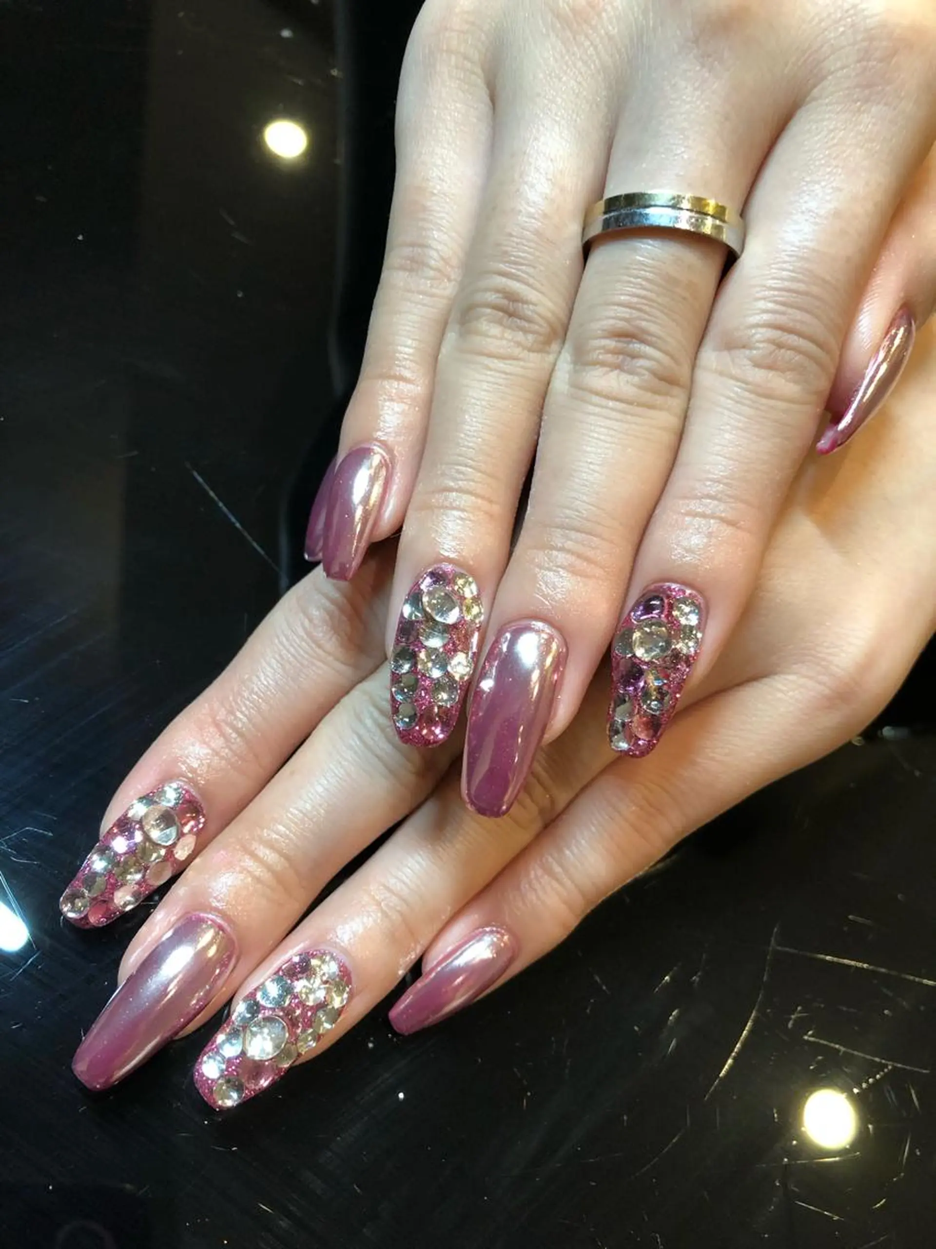 ネイル ハンドネイル ハンドケア 💎ビューティサロン 湘南　RIRAN💎のネイルデザイン