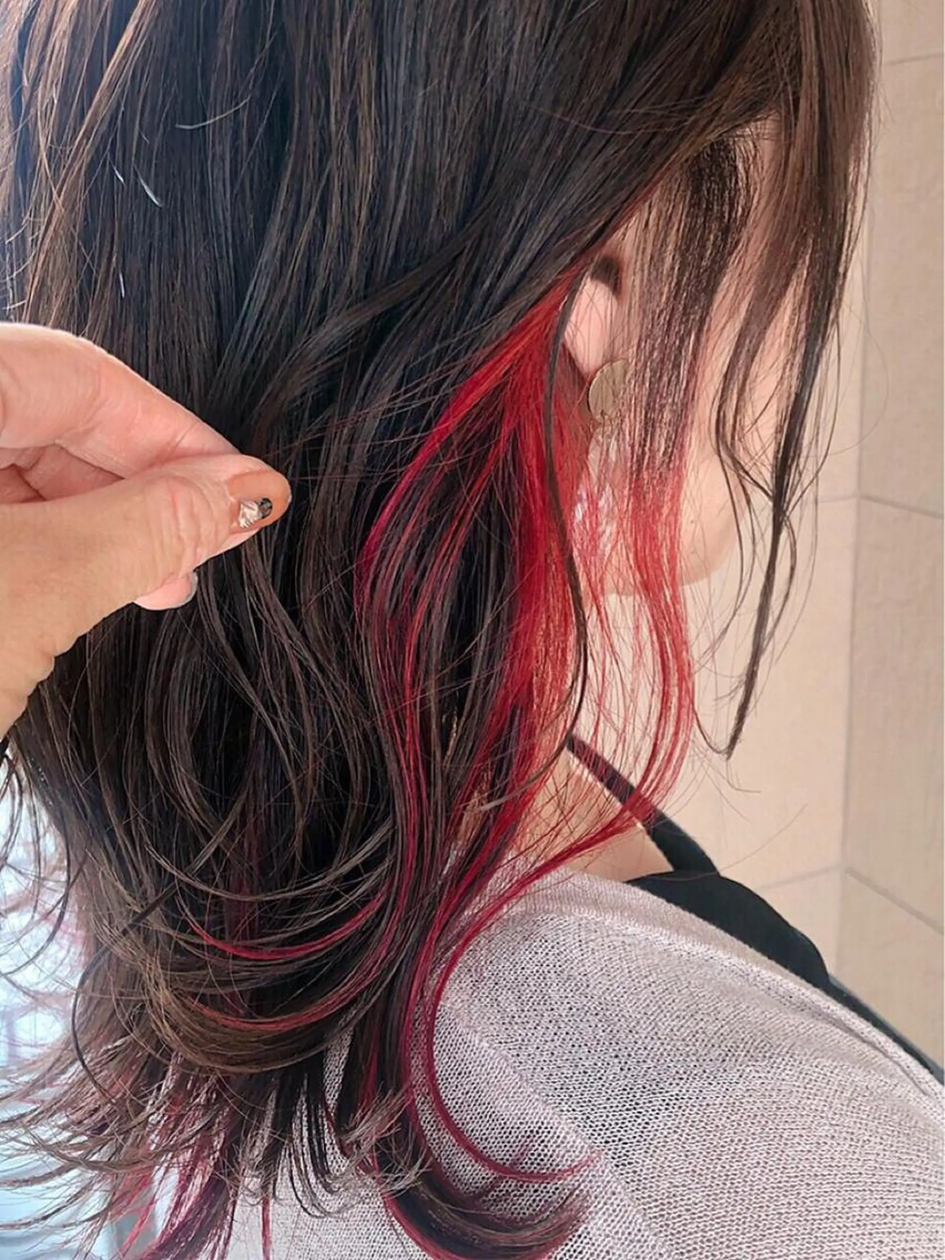 ミディアム VOICE hair所属・レイヤーカット 川田くるみのヘアスタイル