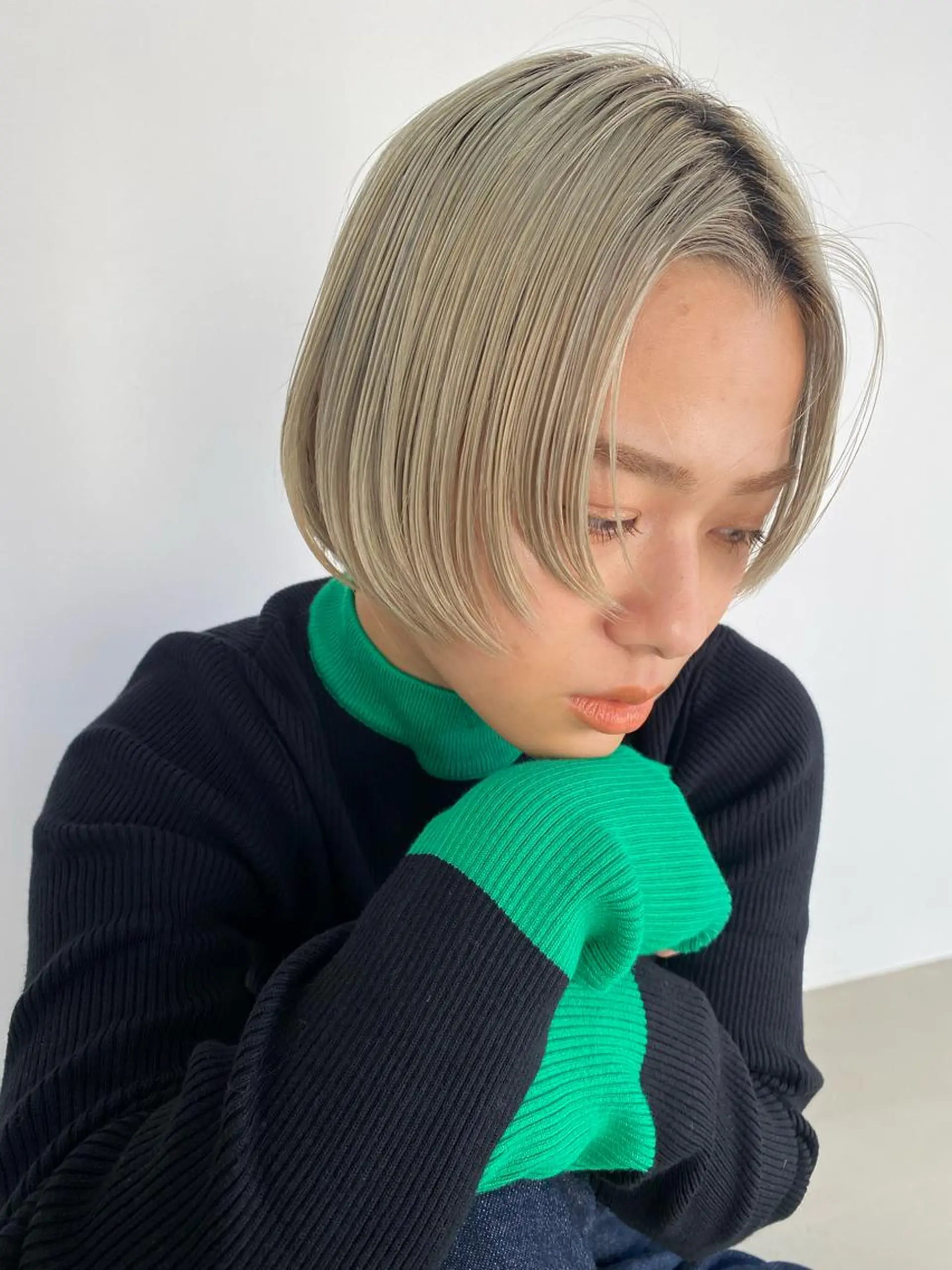 ショート カラー カット ヘアカラー Hayashi Shioriのヘアスタイル