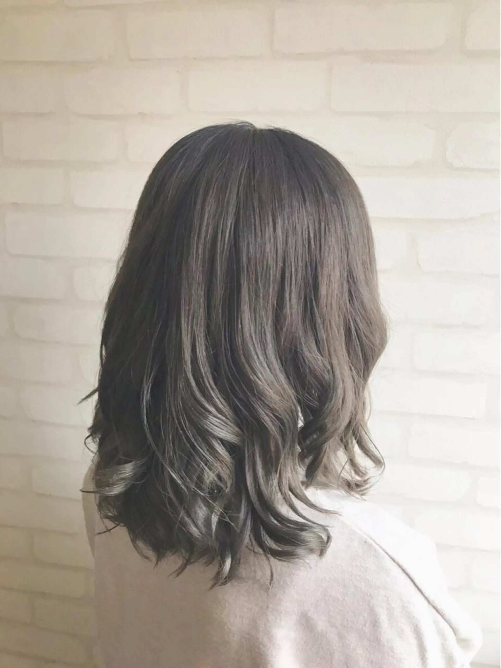 ミディアム パーマ美容師 /小泉賢徒のヘアスタイル
