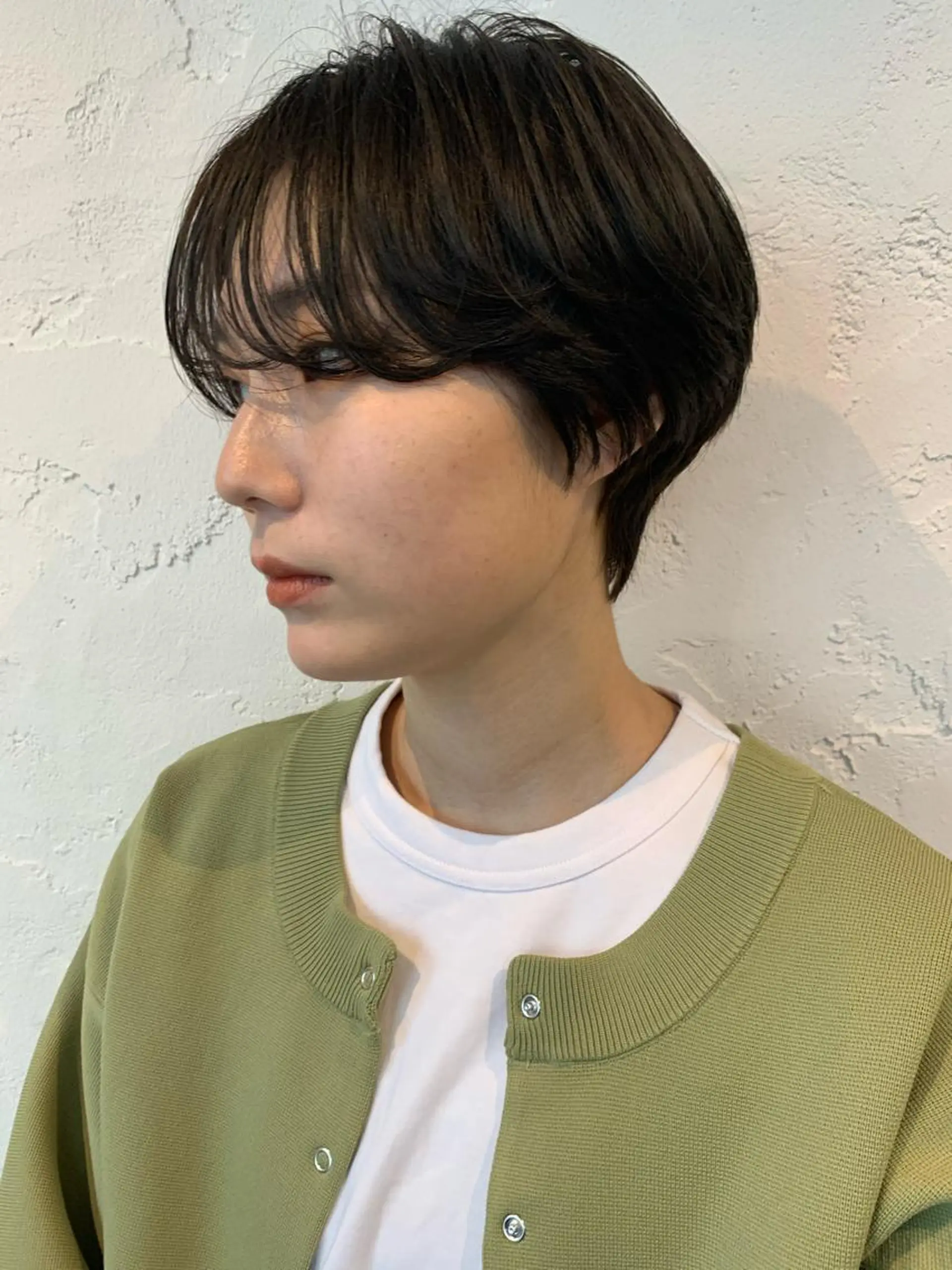 ショート カラー イヌイ フウコのヘアスタイル