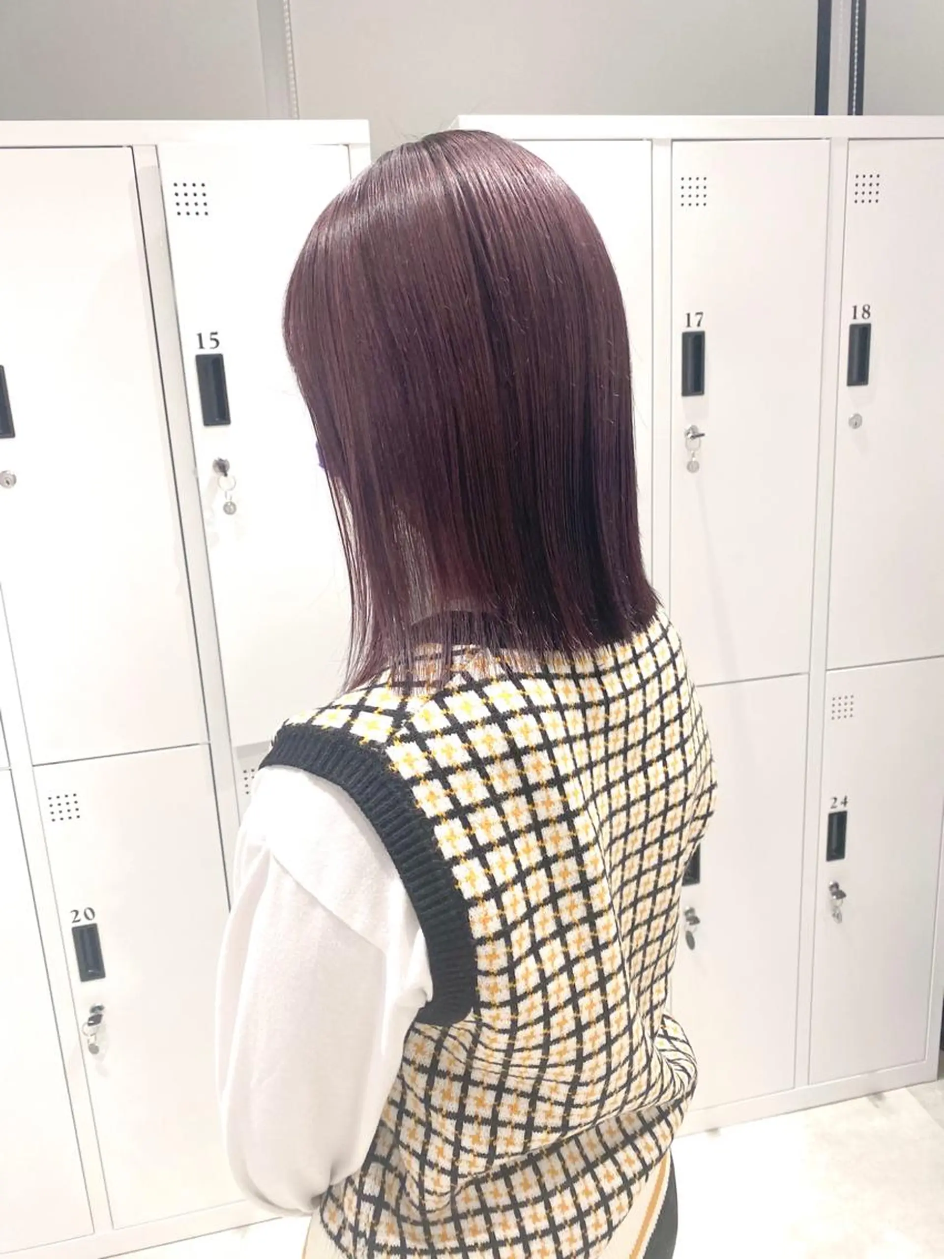 ミディアム 🌈モテ色 村上のぶきのヘアスタイル