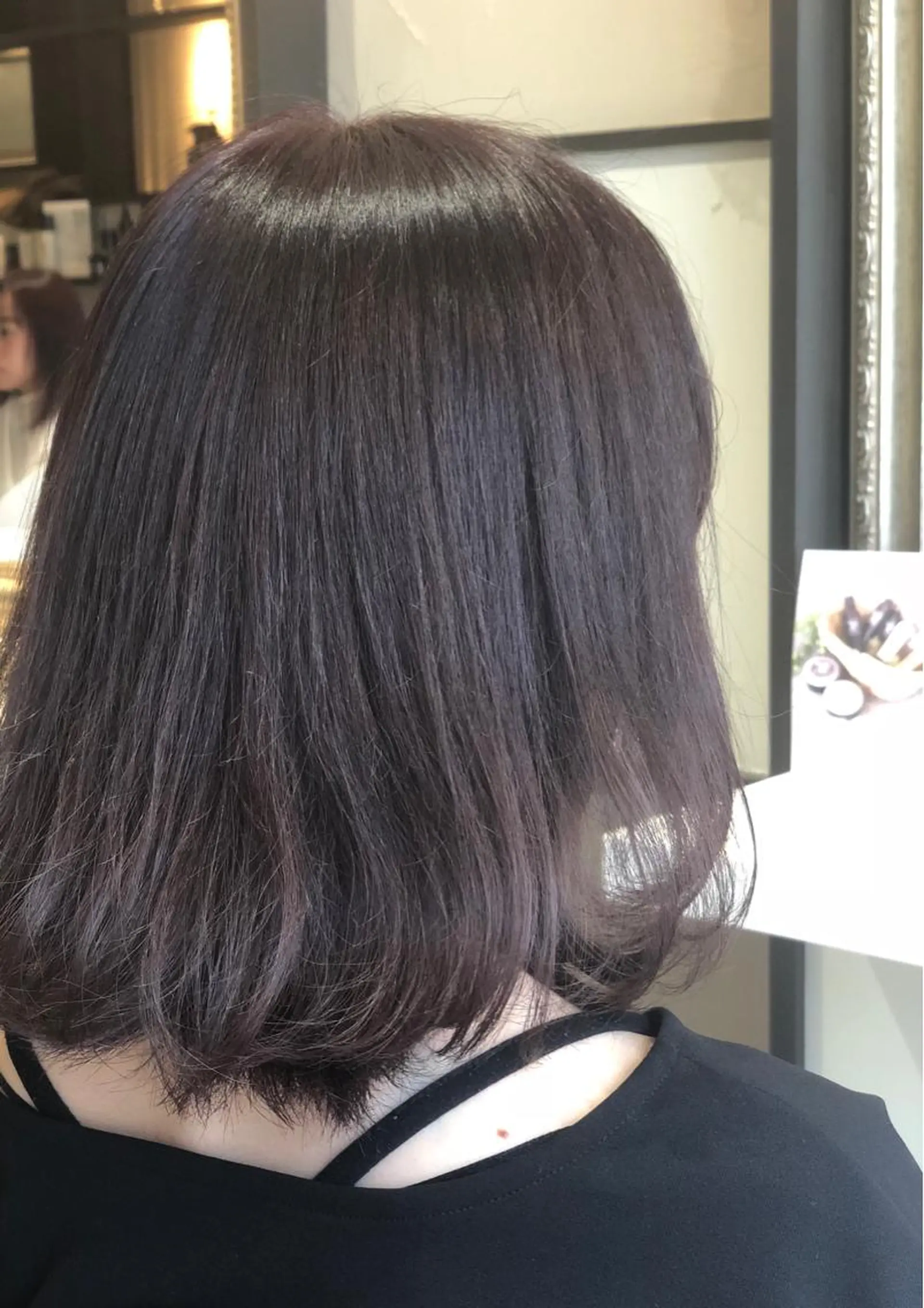 ミディアム カラー 透明感カラー ラベンダーカラー ラベンダーグレー wavi hair所属・後藤 ユウキ/髪質改善🫧のヘアスタイル