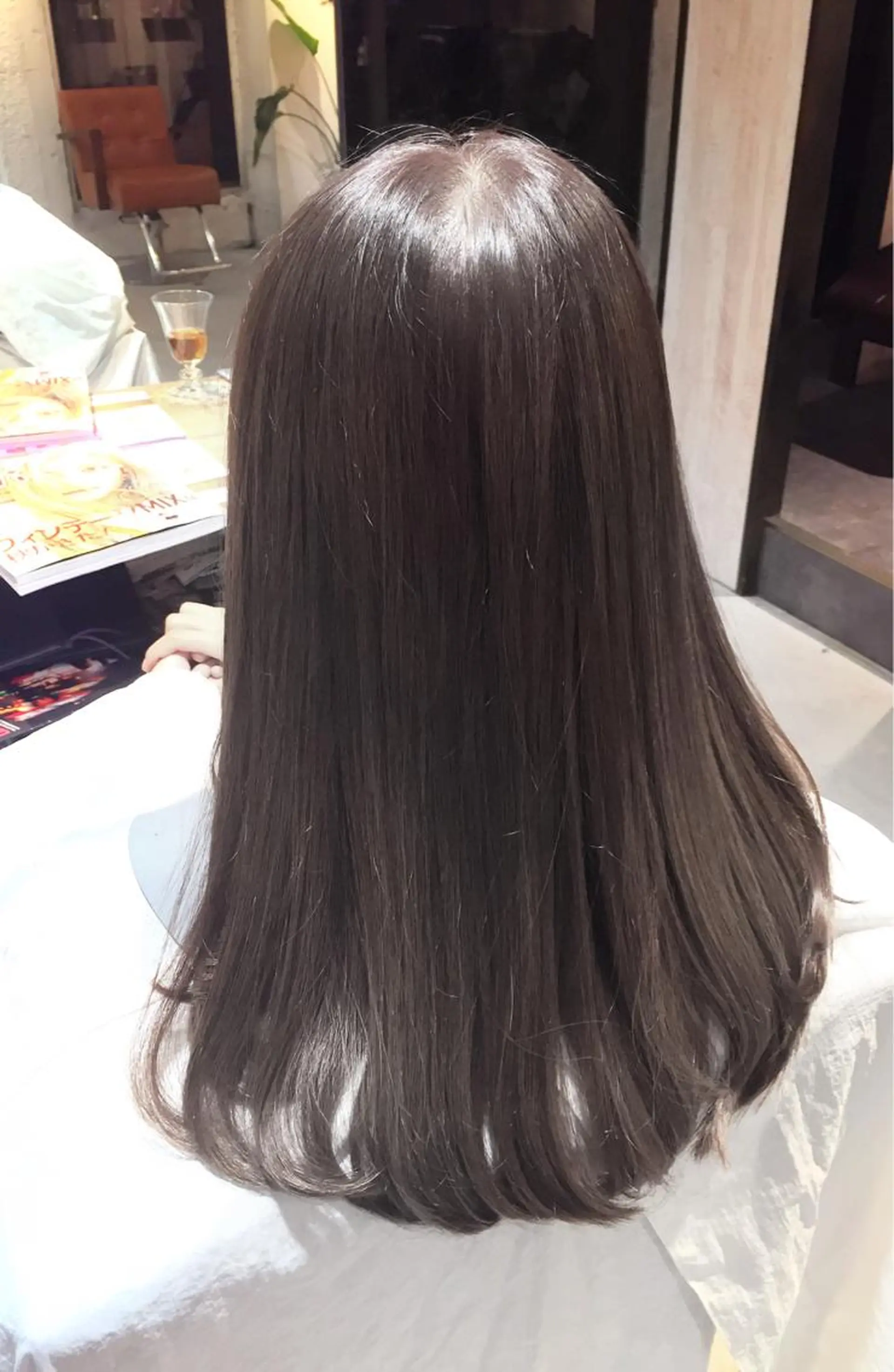 ミディアム ロング カラー アッシュ 艶色&髪質改善 ✨ヨシムラユウシのヘアスタイル